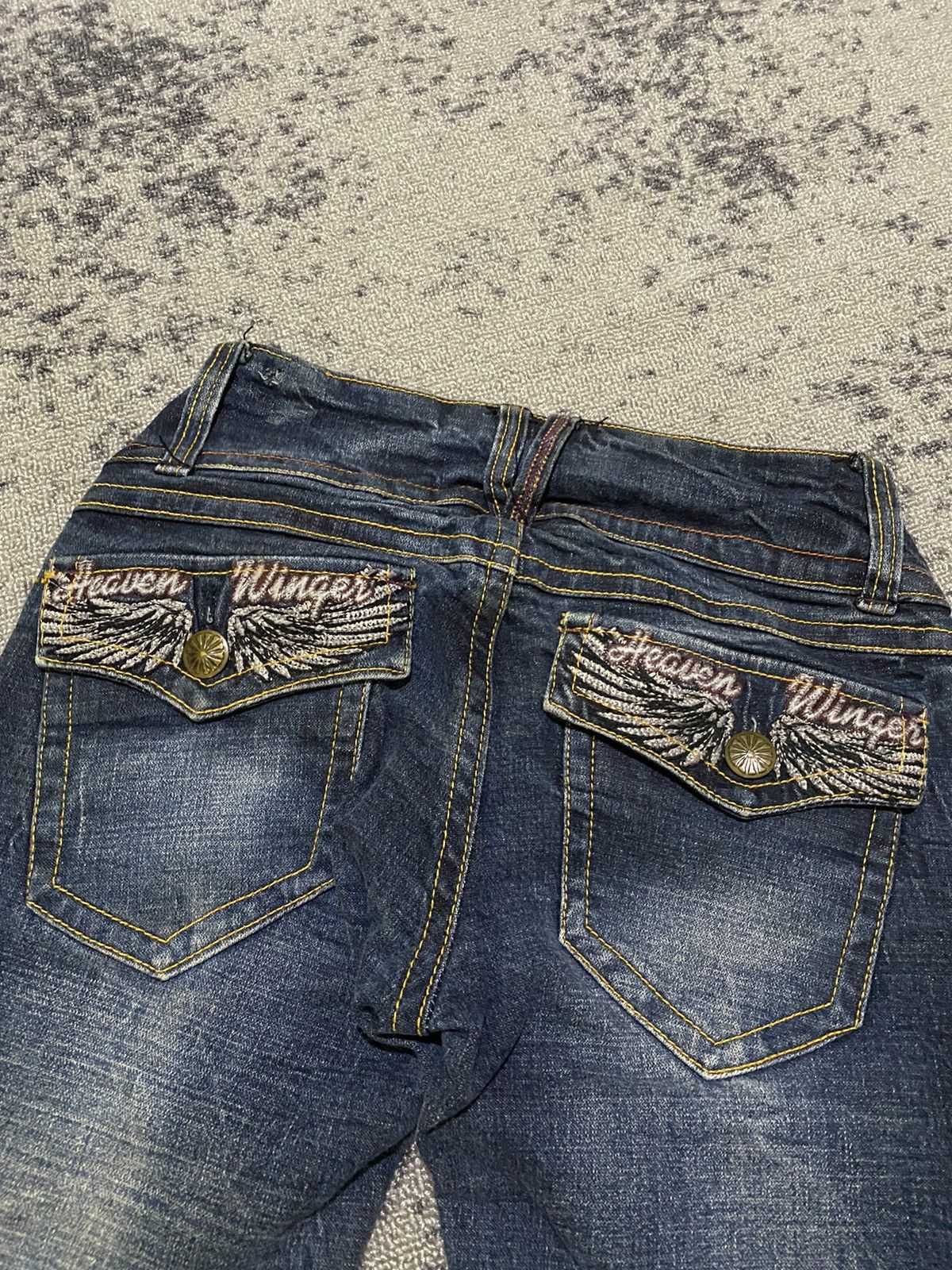 Hysteric Glamour Y2k the vintage standar ifsixwasnine bootcut Jeans Size 29" - 6 Thumbnail