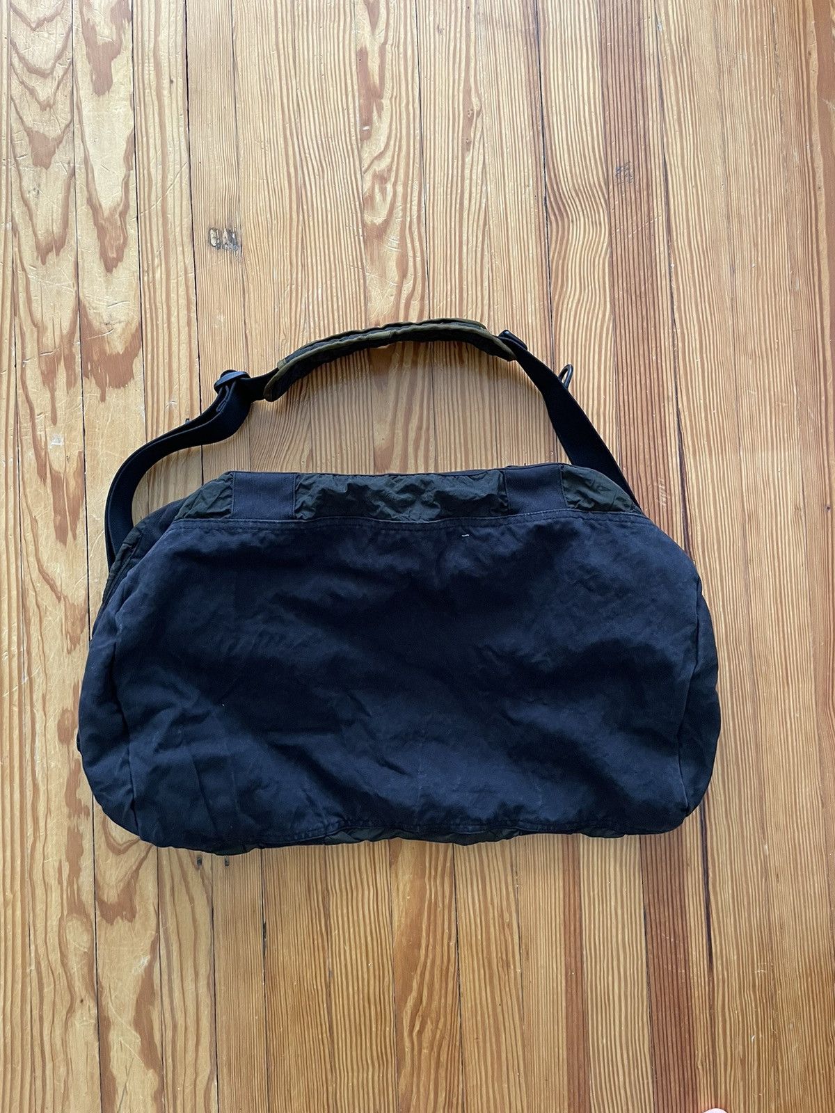 Stone Island × Stone Island Shadow Project Stone Island Shadow Project Compact Duffle Bag Olive Green Size ONE SIZE - 3 Thumbnail