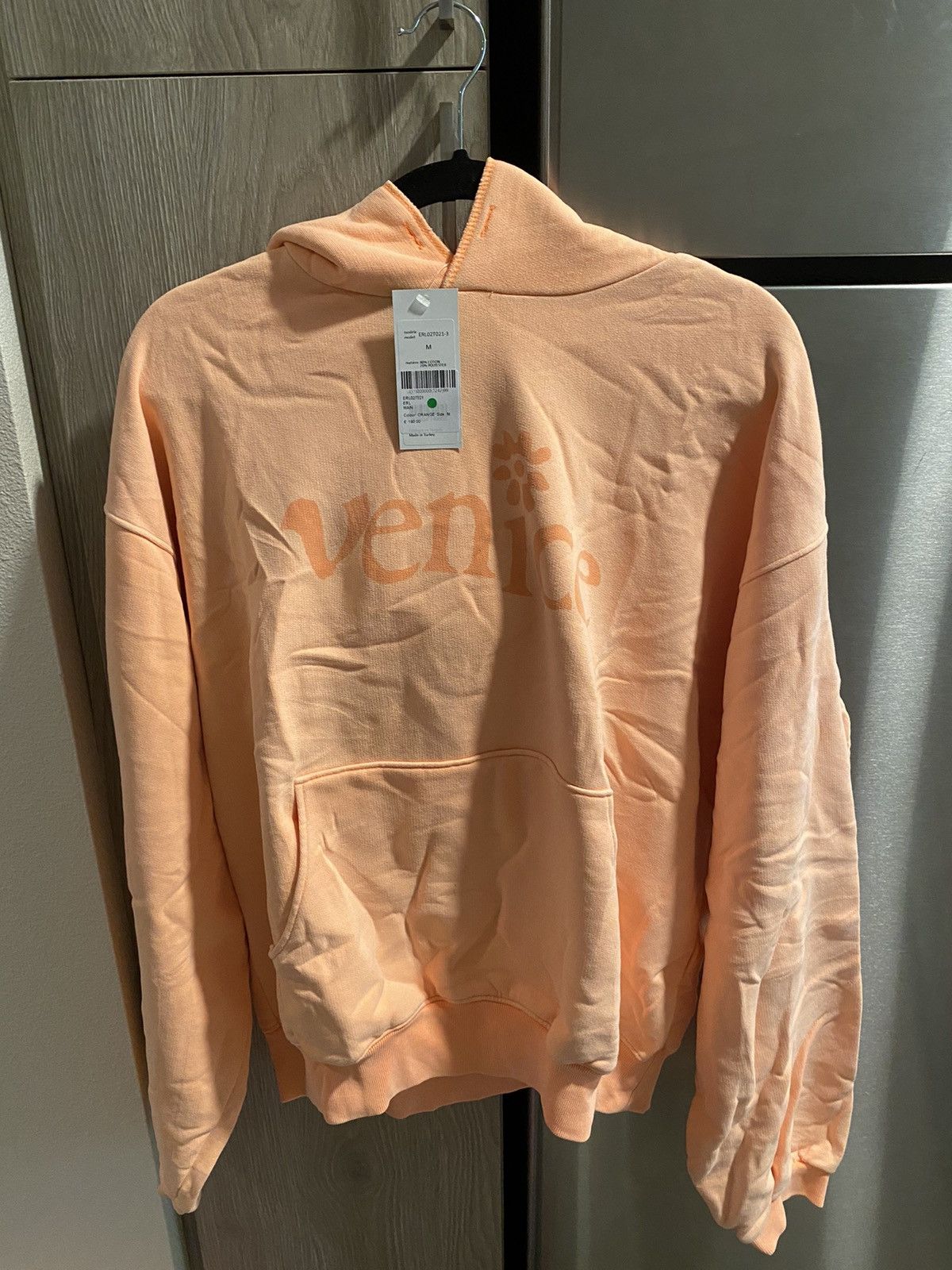 ERL ERL Venice Be Nice Hoodie Orange Size Medium Size US M / EU 48-50 / 2 - 1 Thumbnail