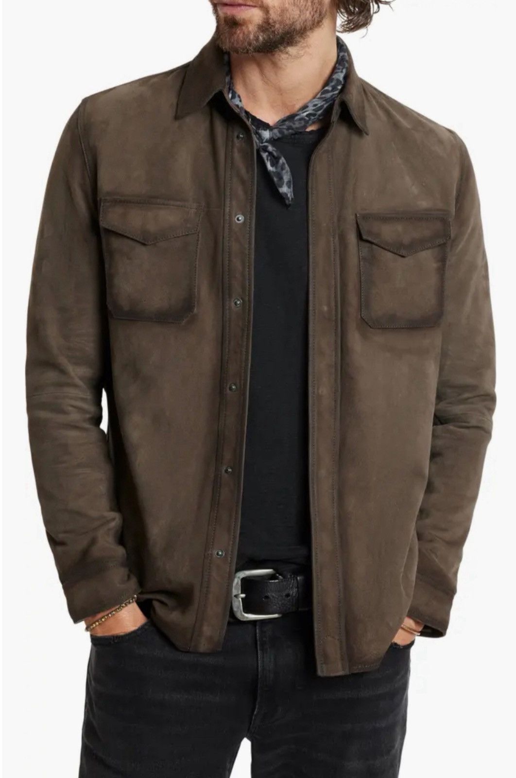 John Varvatos Izzy shirt jacket EU 52 USA 42 Size US L / EU 52-54 / 3 - 1 Thumbnail