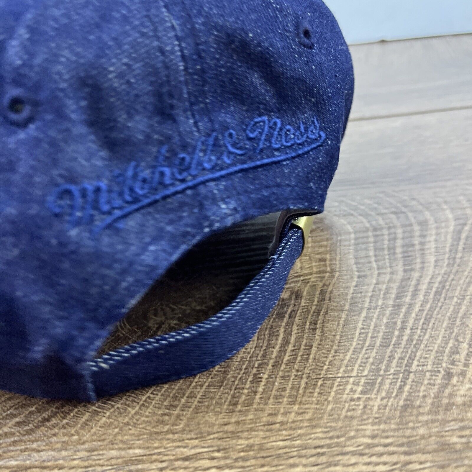 Mitchell & Ness Cleveland Cavaliers NBA Hat Mitchell & Ness Blue Hat Adjusta Size ONE SIZE - 9 Thumbnail