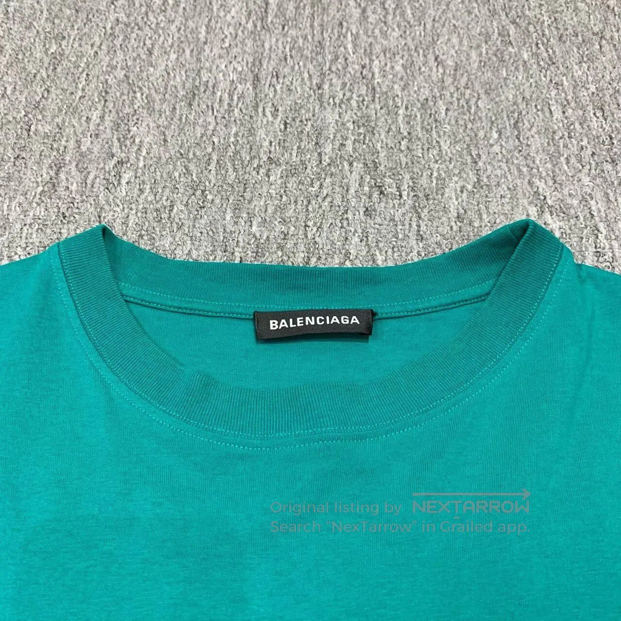 Balenciaga Balenciaga Short Sleeve Rainbow Embroidery Tee. Size S / US 4 / IT 40 - 8 Thumbnail