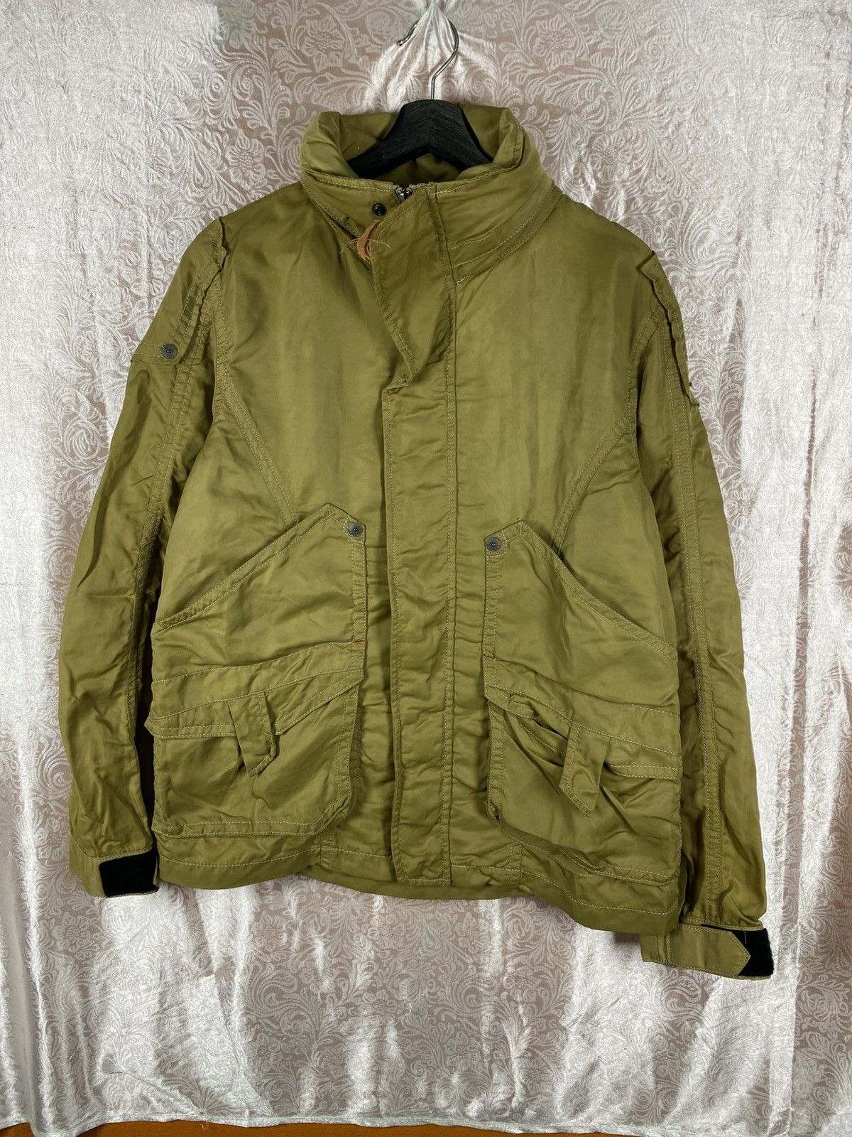 Vintage Vintage Ball Tactical Military Jacket Multi Pocket Coat Size US L / EU 52-54 / 3 - 3 Thumbnail