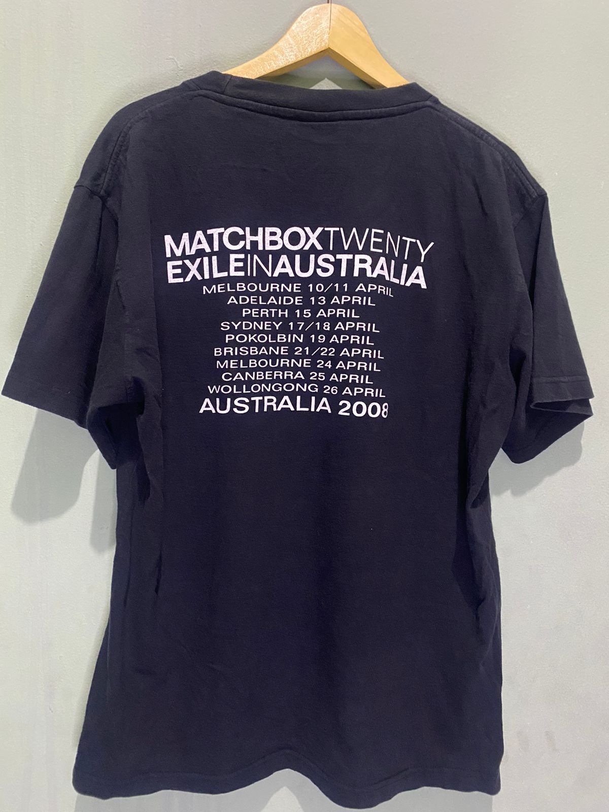 Band Tees Matchbox Twenty Australia Tour 2008 Size US L / EU 52-54 / 3 - 2 Thumbnail