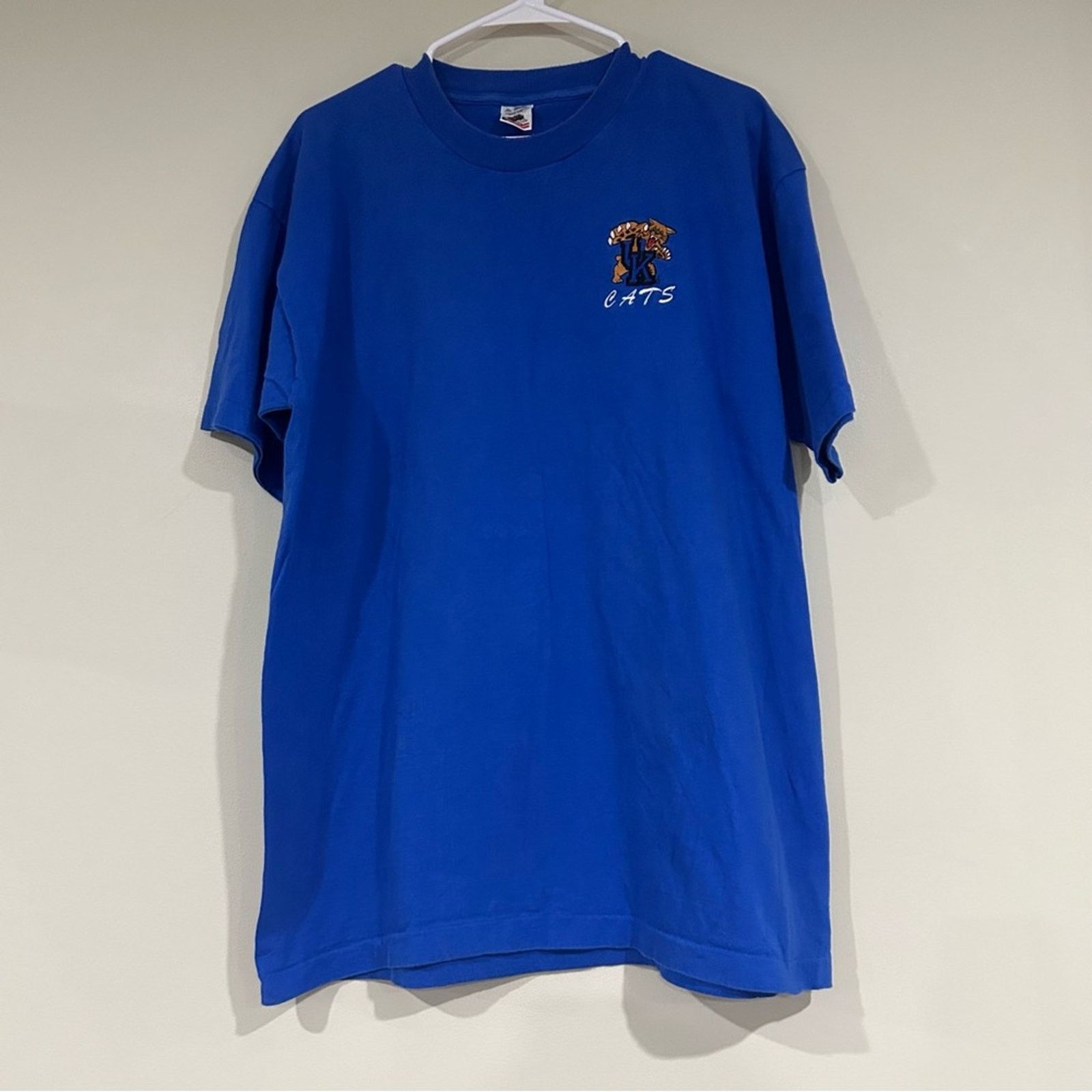 Fruit Of The Loom Vintage Kentucky Wildcats Shirt Size US XL / EU 56 / 4 - 1 Thumbnail