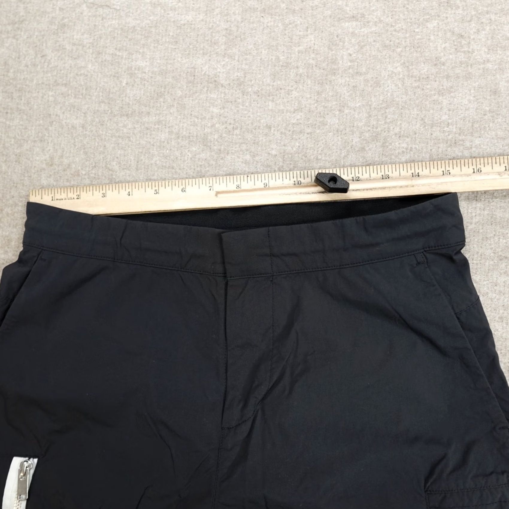 Nike Nike Mens Pants M Black Solid Drawstring NSW Utility DM6681 Track Pants 30 Regular Size US 31 - 3 Thumbnail