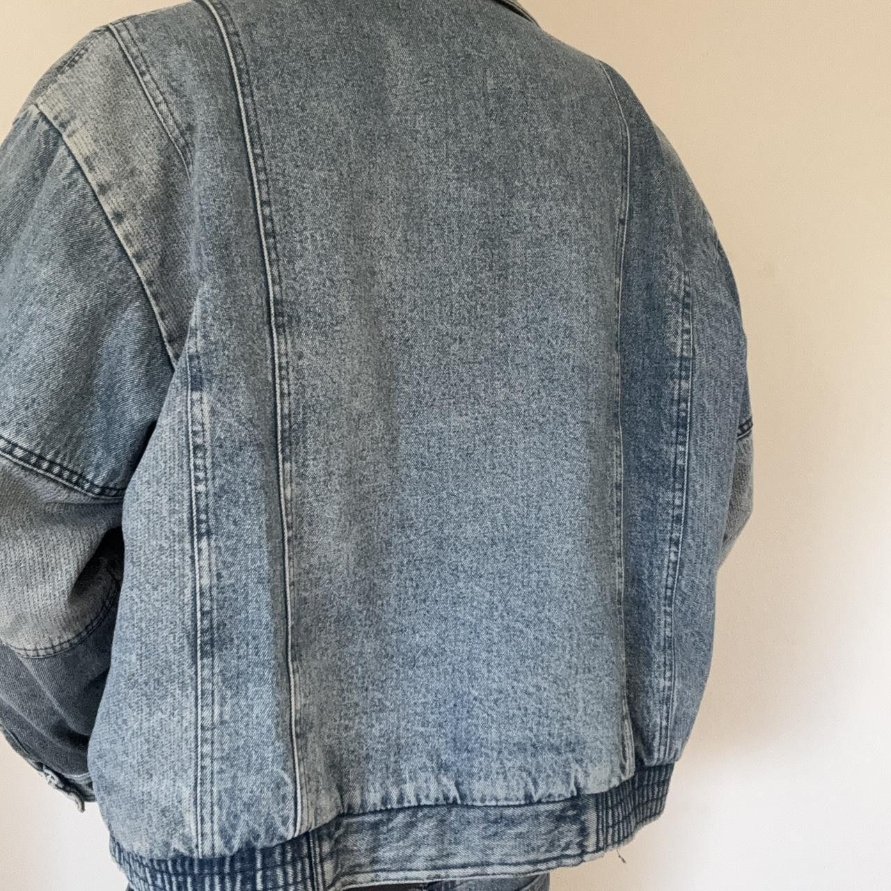 Other Ruth Douglas Blue Denim Bomber Jacket Size US L / EU 52-54 / 3 - 4 Thumbnail