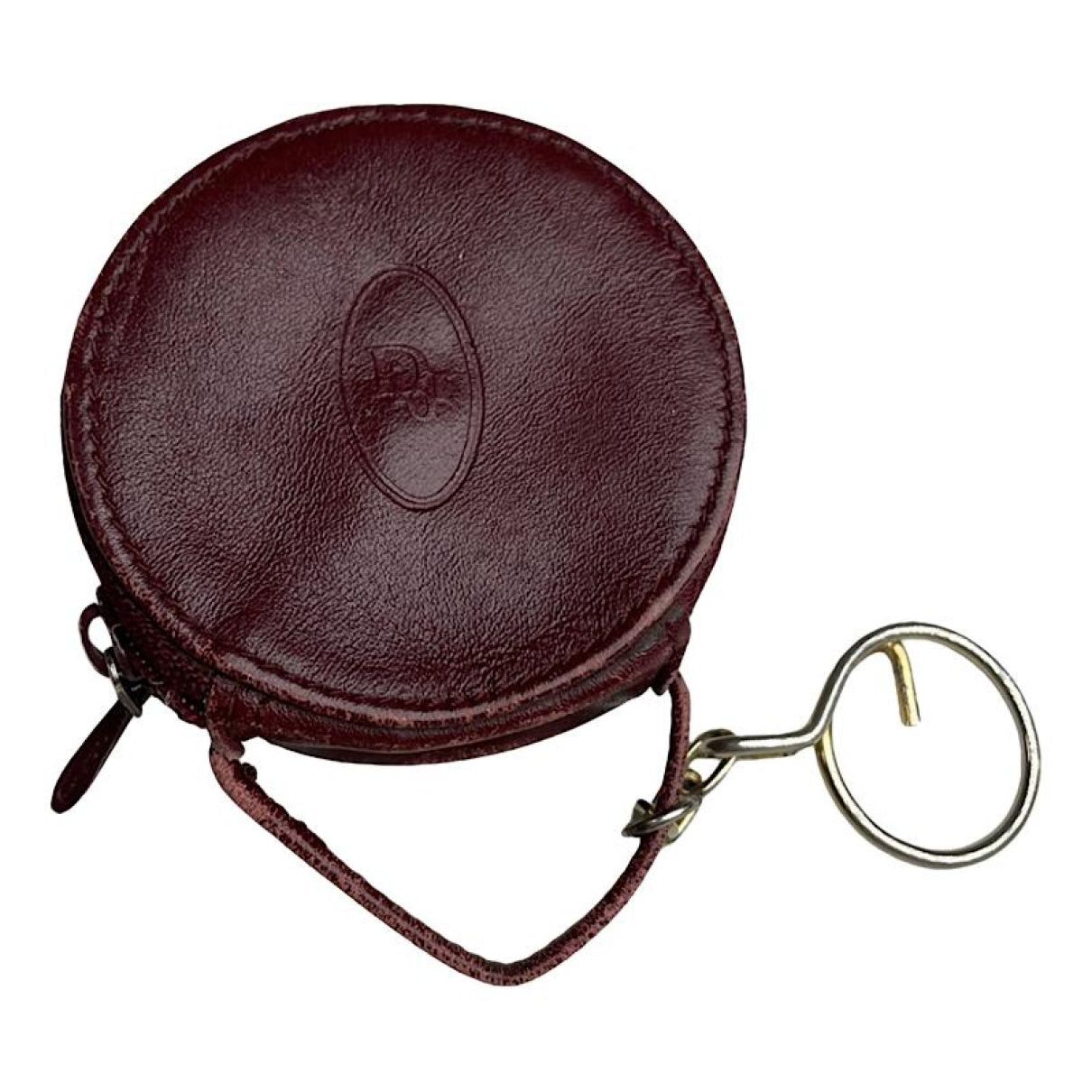 Dior Lady Burgundy Patent Leather Purse Size ONE SIZE - 1 Thumbnail