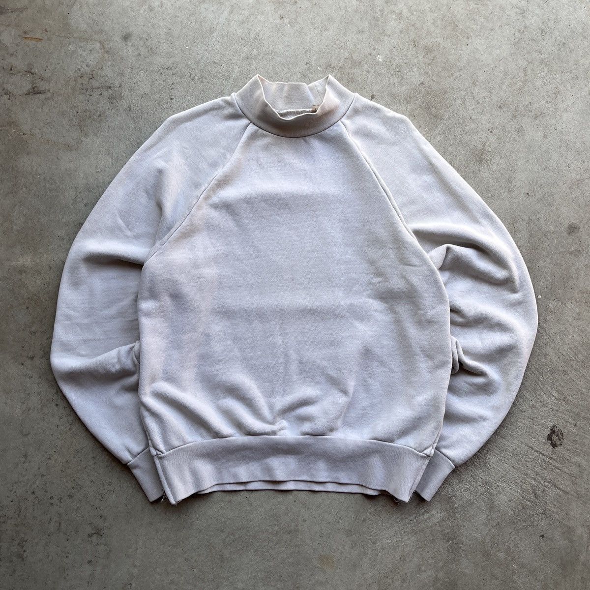 Fear of God Fear of God Collection 2 Beige Mock Neck Sweatshirt Size US S / EU 44-46 / 1 - 1 Thumbnail