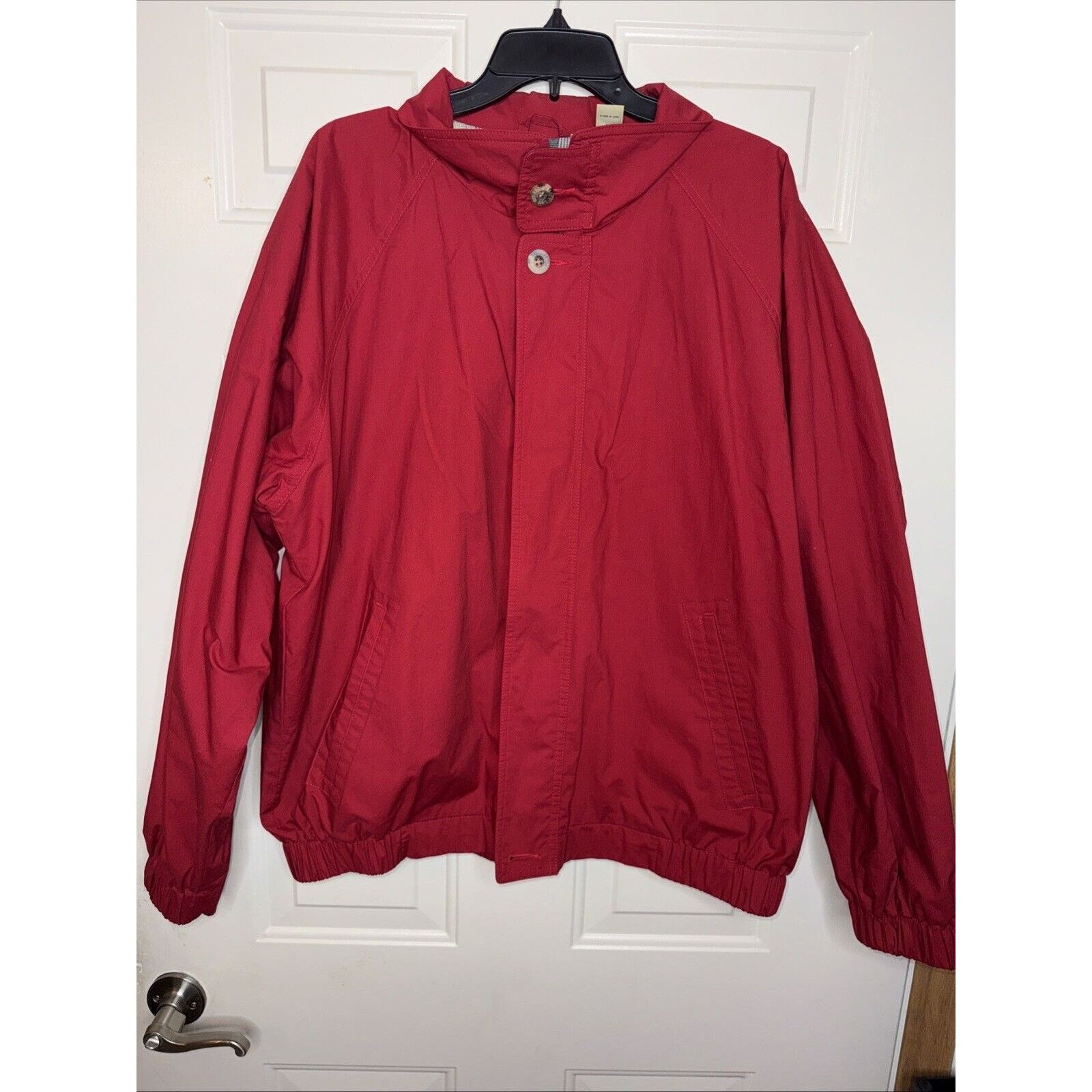 Eddie Bauer Vintage Eddie Bauer Bomber Jacket Men’s XL Red Flannel Plaid Size US XL / EU 56 / 4 - 9 Thumbnail