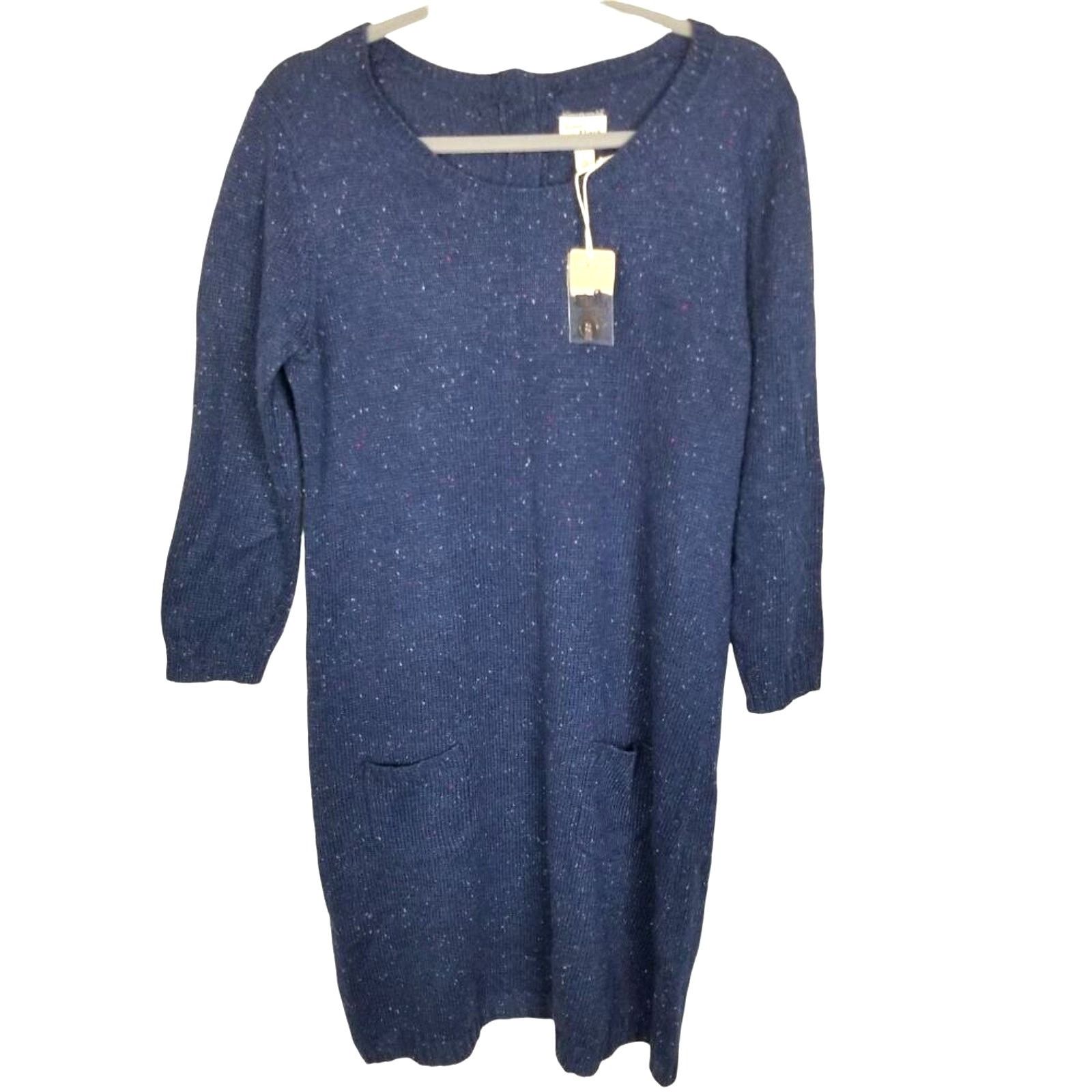 G.H. Bass & Co. GH Bass Womens Pullover Sweater Dress Size L Casual Gorpcore Size L / US 10 / IT 46 - 1 Thumbnail