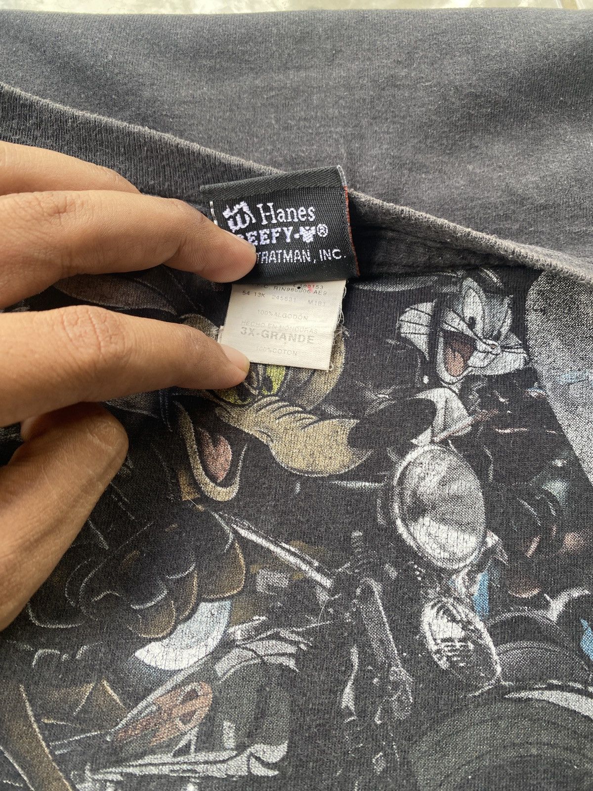 Vintage 2014 Harley Davidson × Looney Tunes Tee — Official Vintage Size US XXL / EU 58 / 5 - 6 Thumbnail