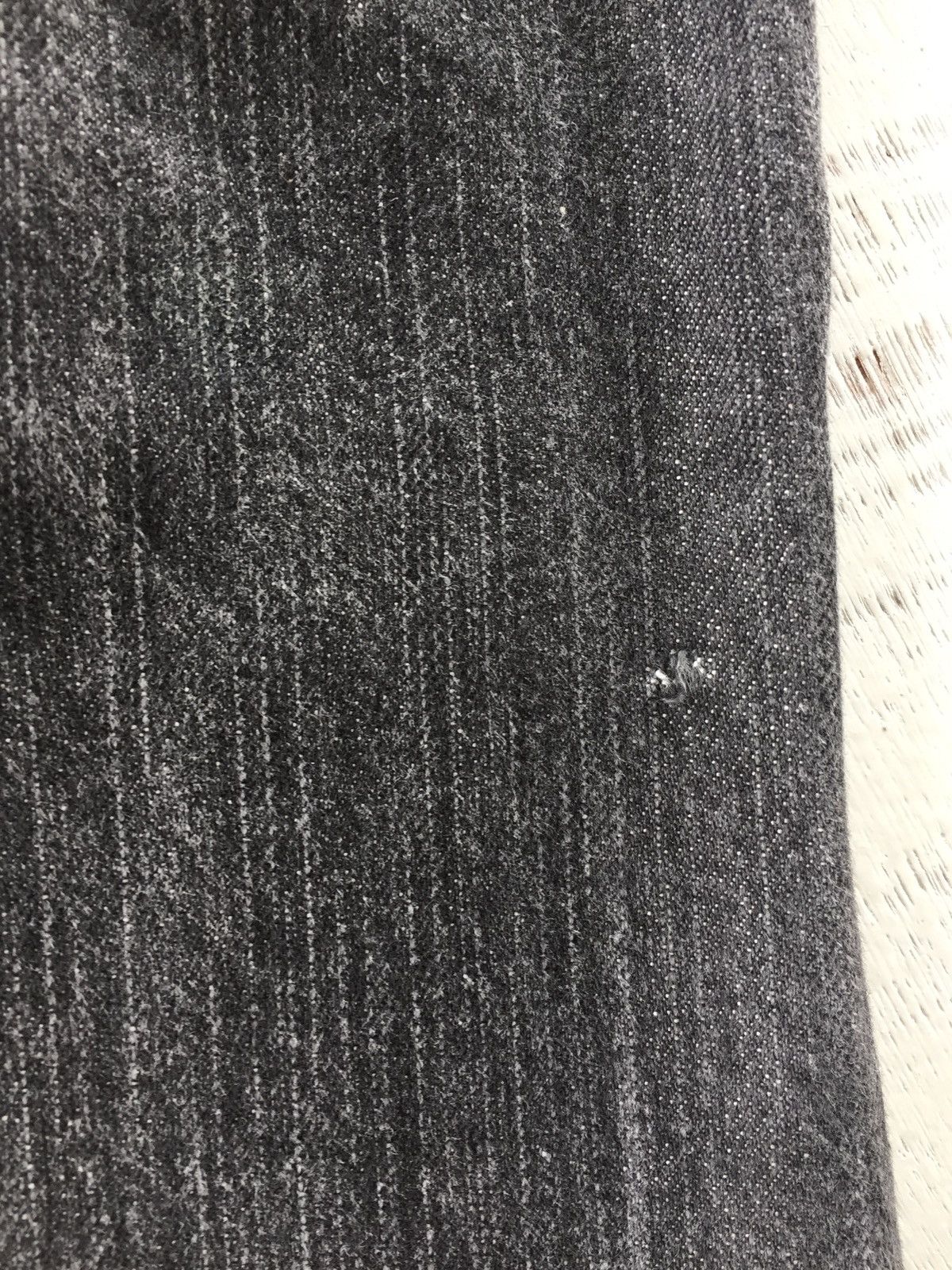 PPFM Double Waist antfui punk style black denim Size US 30 / EU 46 - 11 Thumbnail