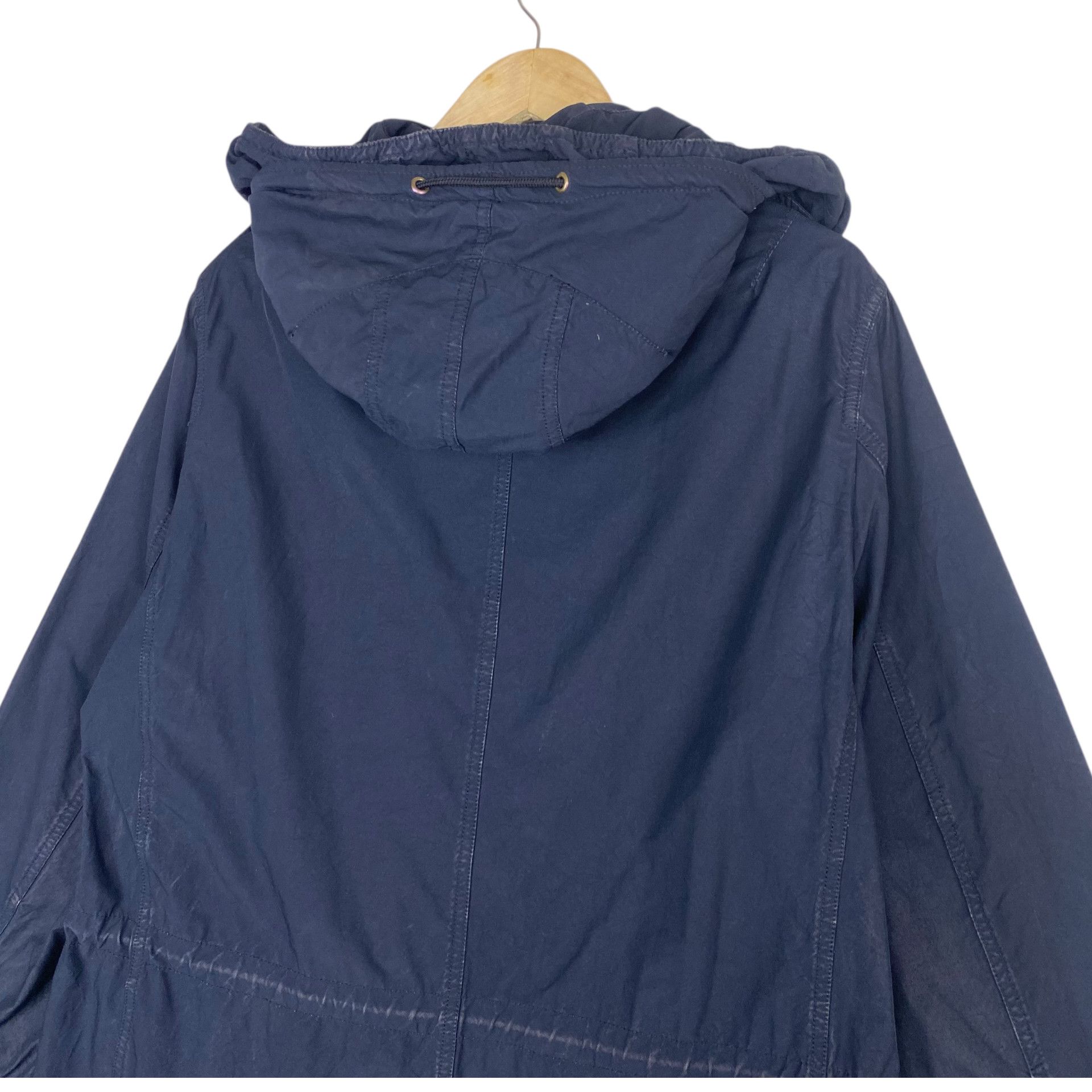 Pazzo 💥PAZZO BONDAGE FISHTAIL NAVY PARKA JACKET Size US M / EU 48-50 / 2 - 8 Thumbnail