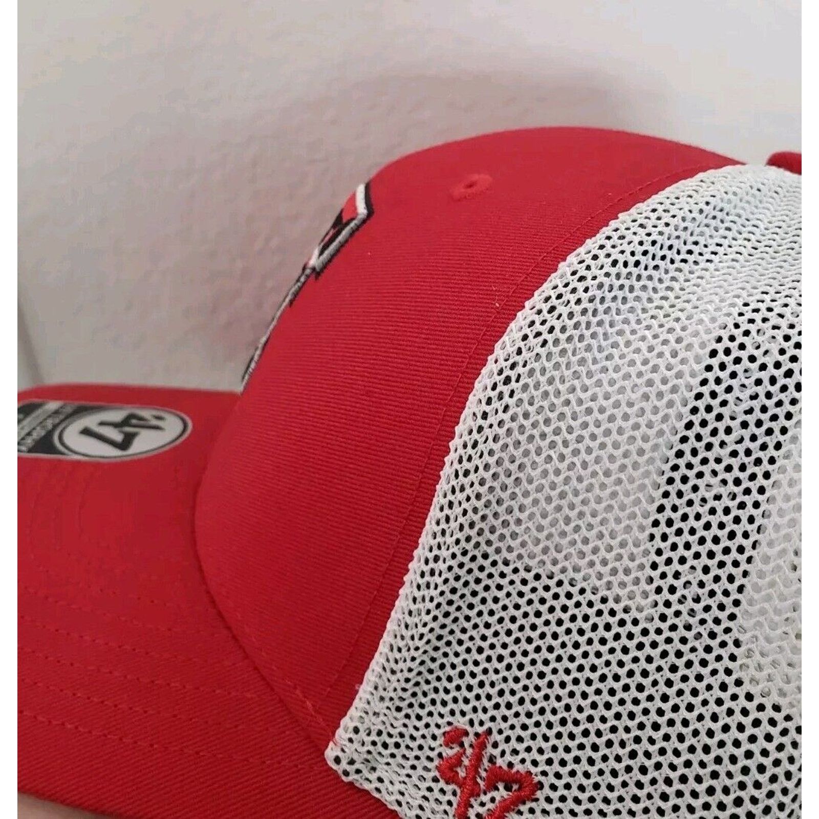 47 Texas Tech Raiders Hat Trucker '47 Trophy S/M Red '47 Brand Size ONE SIZE - 4 Thumbnail