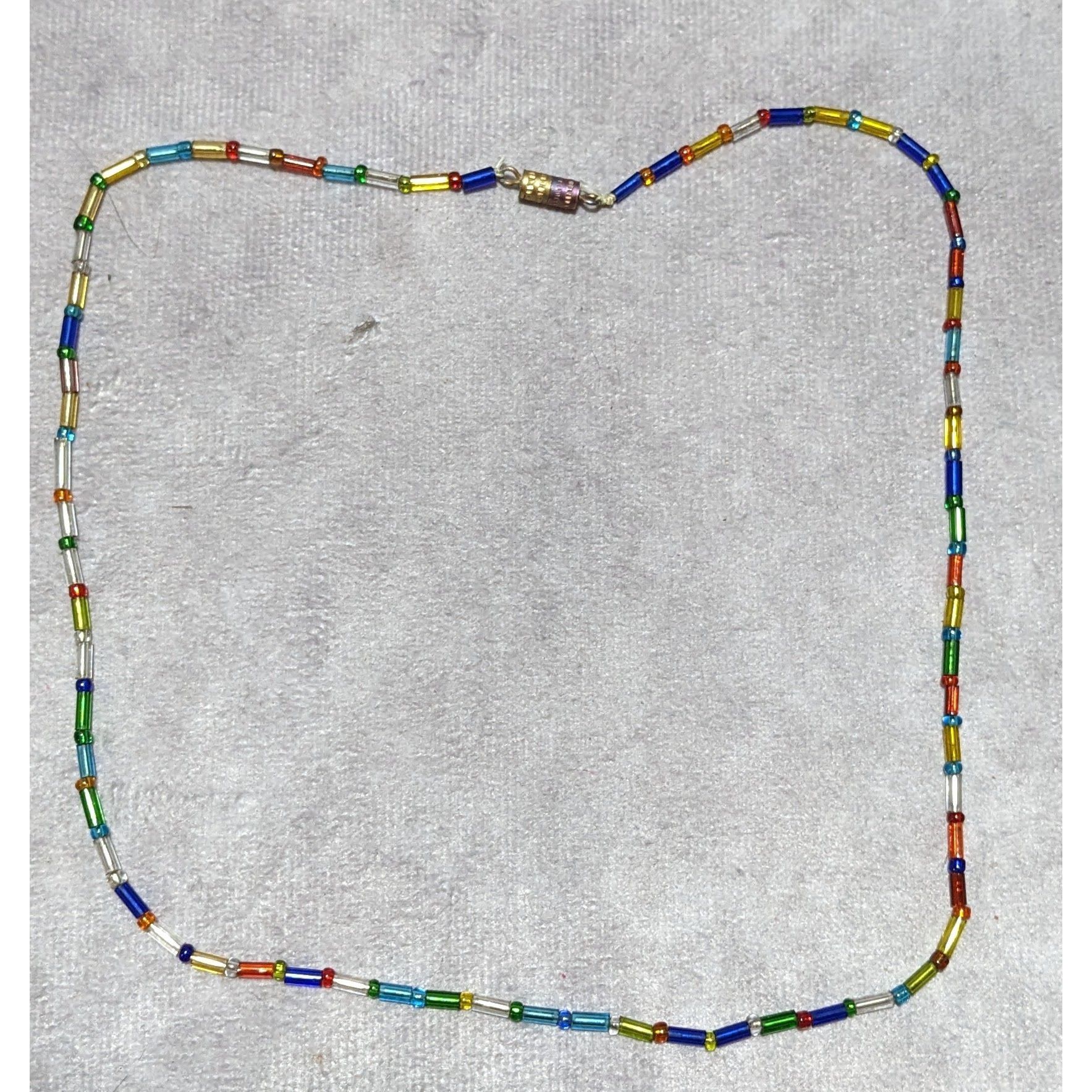 Other Simple Rainbow Glass Necklace Size ONE SIZE - 6 Thumbnail