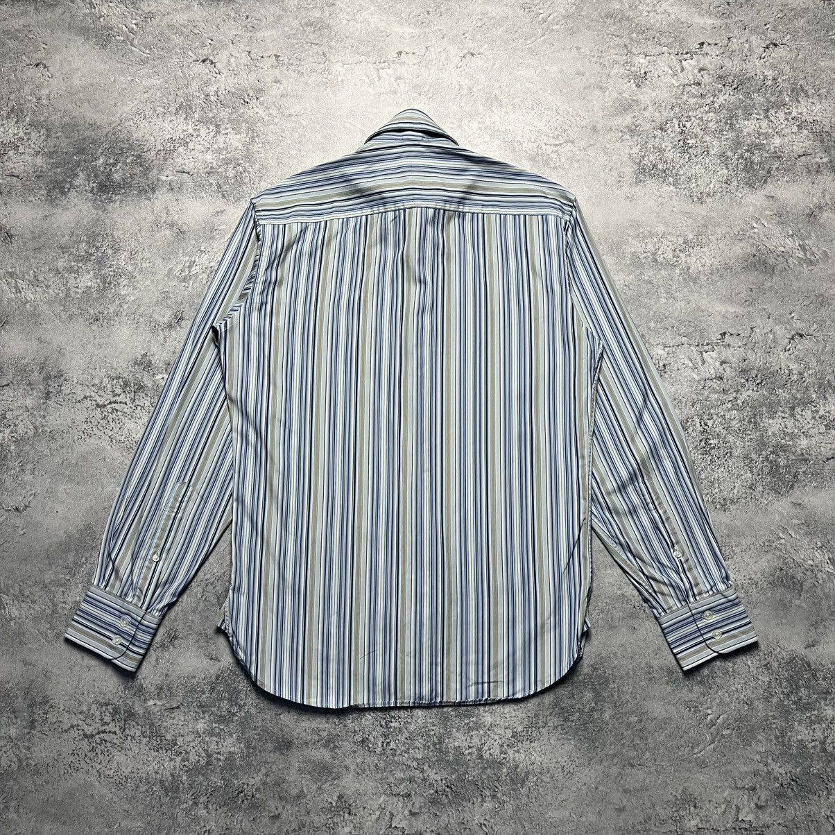 Aquascutum Vintage Aquascutum Striped Shirt Long Sleeve Button Up Size US L / EU 52-54 / 3 - 9 Thumbnail