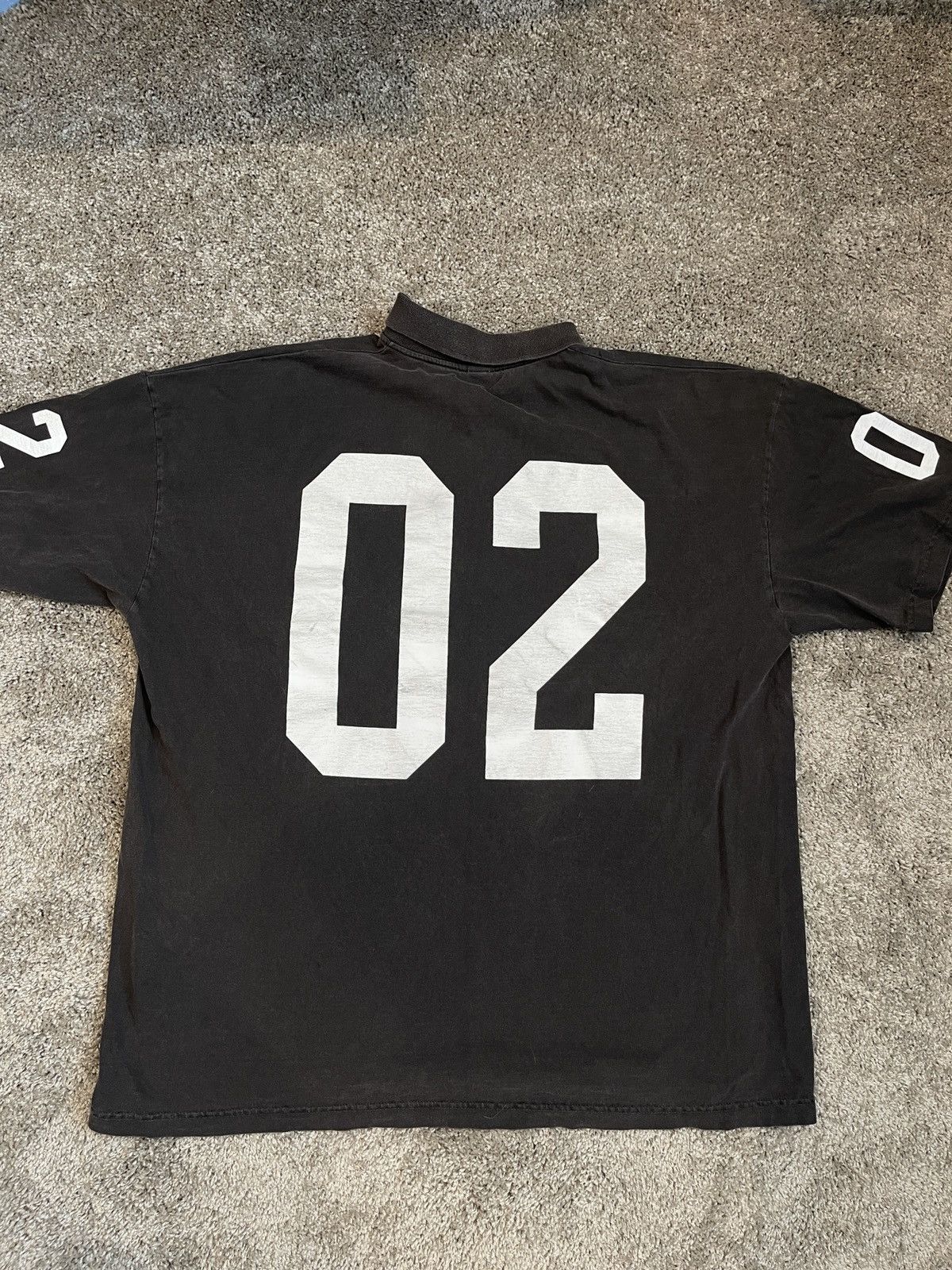 トップス Basketcase Athletica, polo (vintage) Basketcase Gallery Athletica Polo Vintage Black Size XXL