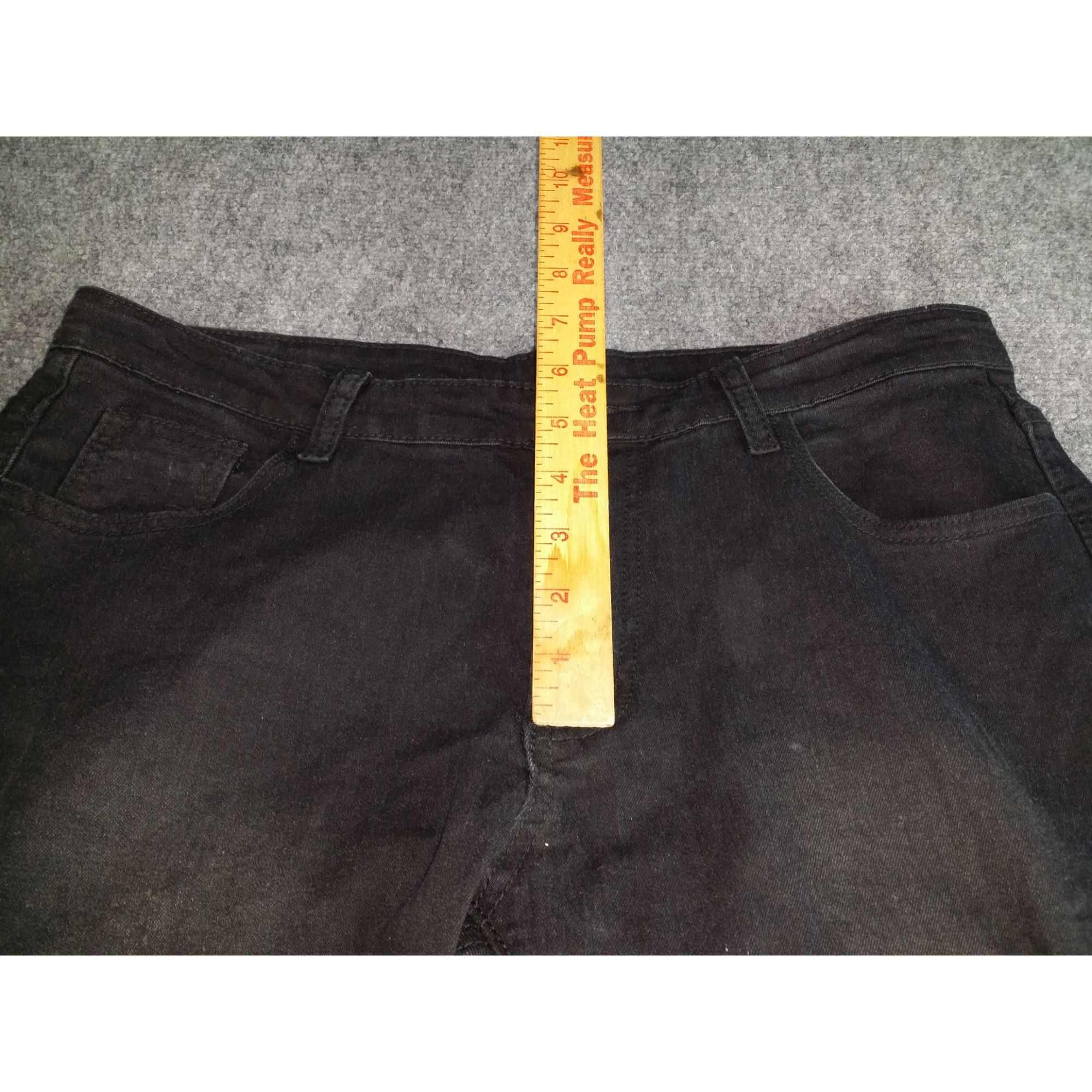 The Unbranded Brand Bart Simpson Jeans Men Sz L Black Straight Leg Embroidered Z Size US 38 / EU 54 - 4 Thumbnail