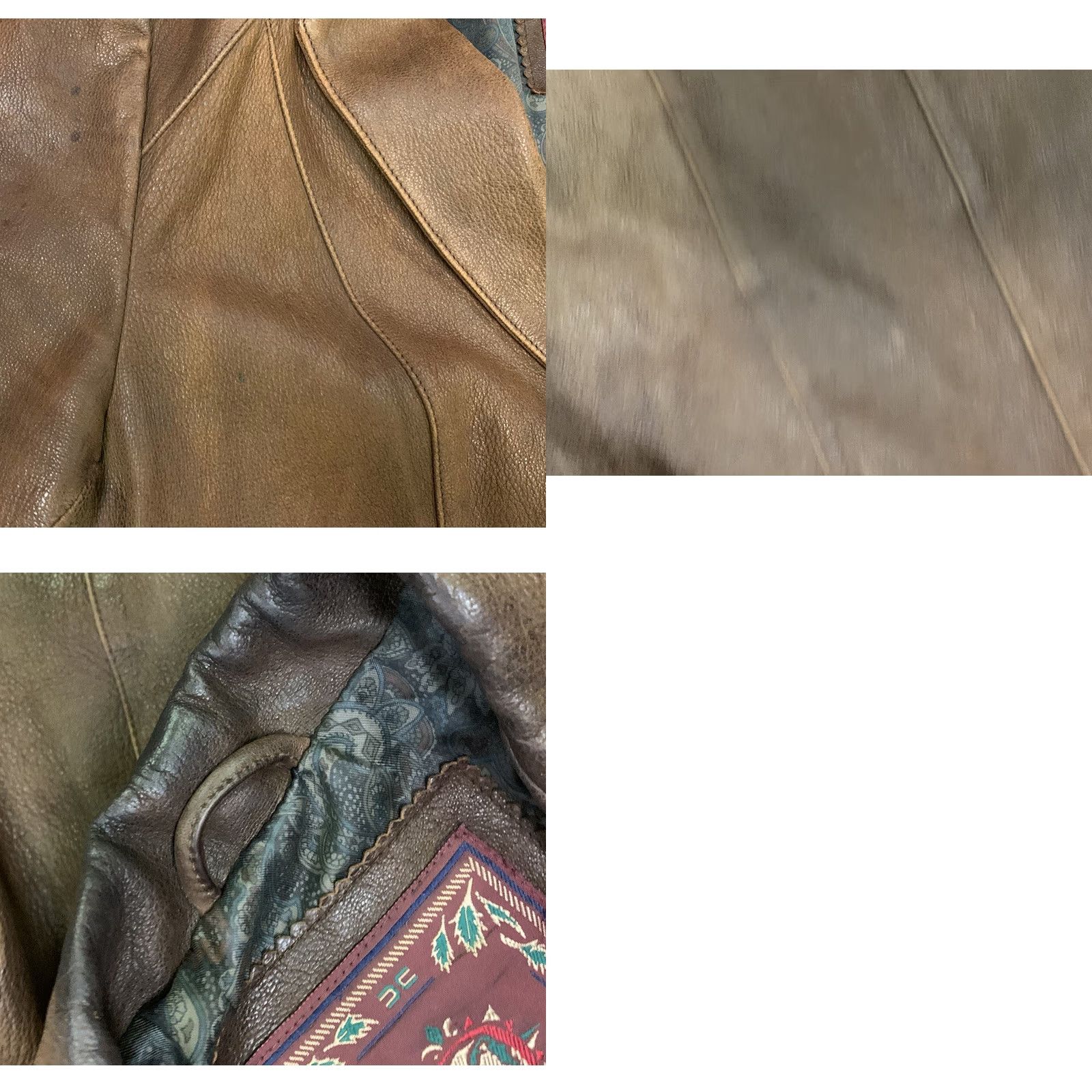 The Territory Ahead The Territory Ahead Women's Leather Blazer Jacket Brown Size 12 Size XL / US 12-14 / IT 48-50 - 8 Thumbnail