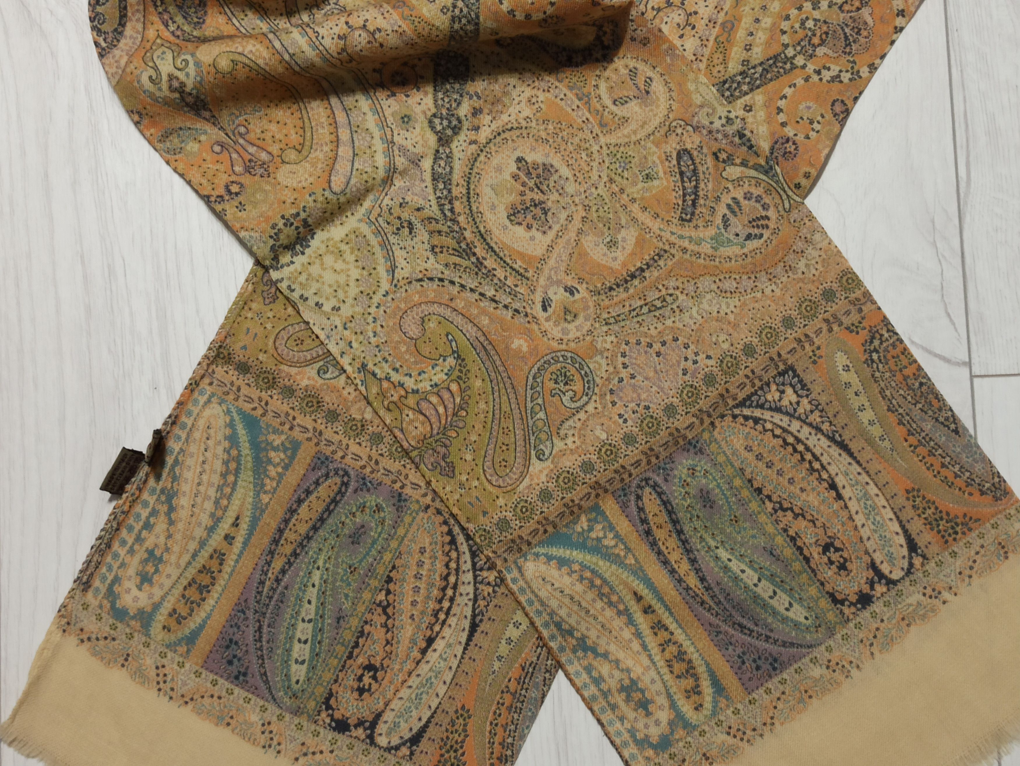 Other Anselmo Dionisio Rare Wool Scarf Size ONE SIZE - 5 Thumbnail