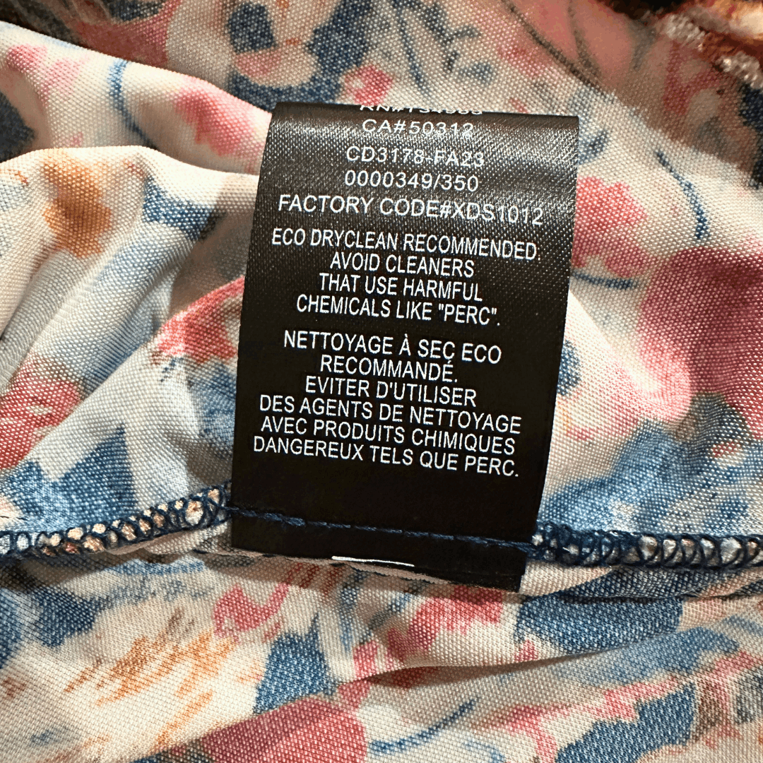 For Love & Lemons For Love & Lemons Brooklyn XS Multicolor Floral Velvet Mini Size XS / US 0-2 / IT 36-38 - 9 Thumbnail