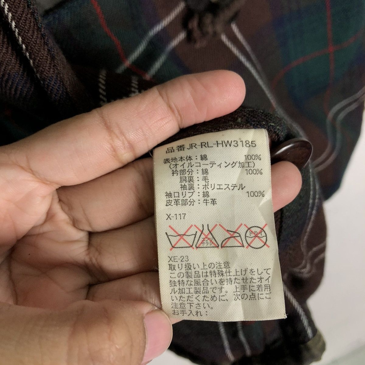 Polo Ralph Lauren VINTAGE HUNTING WAX JACKET BLANKET LINING POLO RALPH LAUREN Size US L / EU 52-54 / 3 - 20 Thumbnail