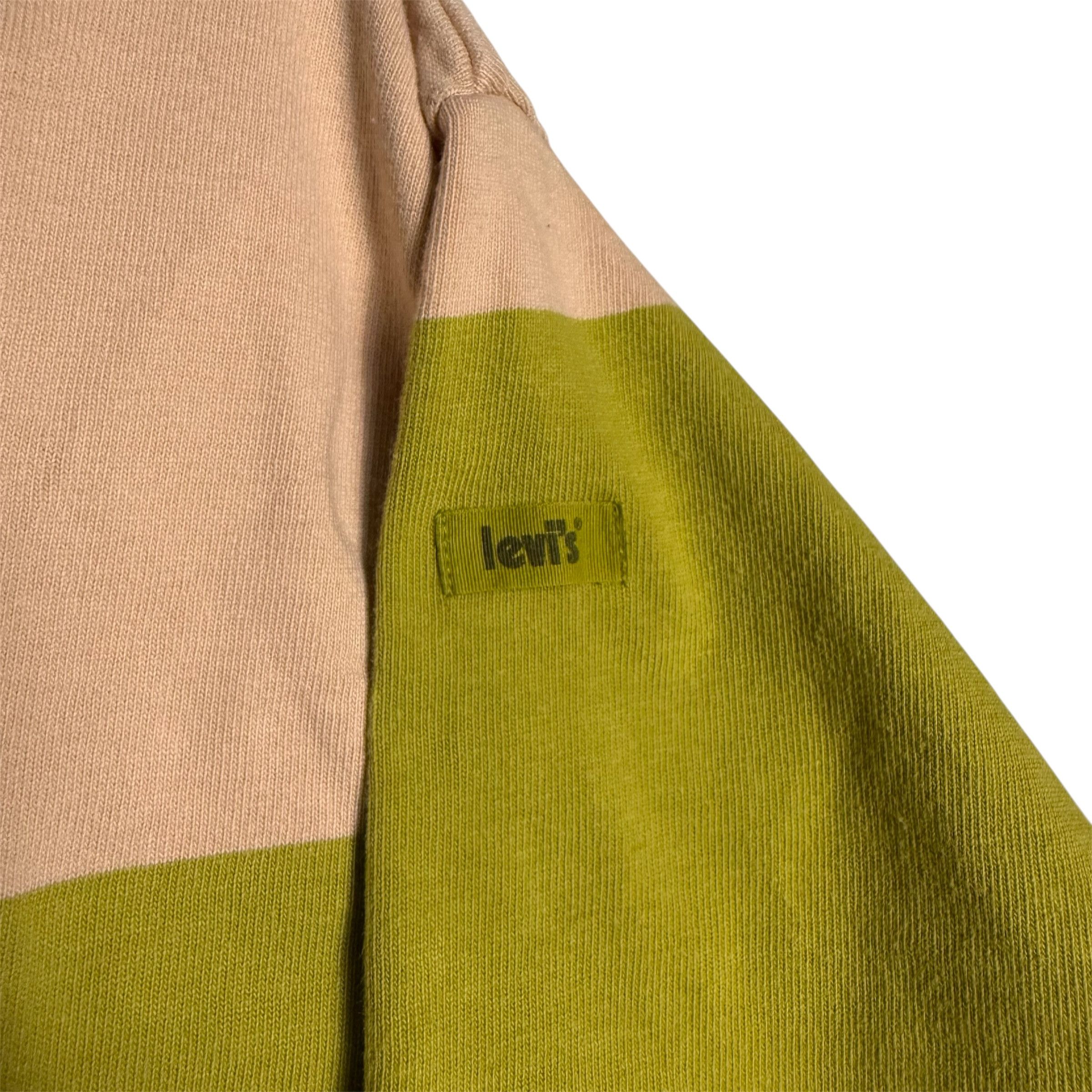 Levi's 🔥RARE🔥Levi's Short Stack Color Blocking T-shir Size US M / EU 48-50 / 2 - 4 Thumbnail