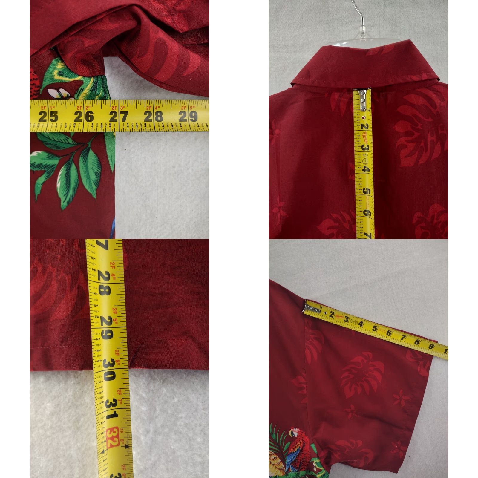 Erima VINTAGE Rima Shirt Mens XL Aloha Parrots Paradise Button-Up Size US XL / EU 56 / 4 - 9 Thumbnail