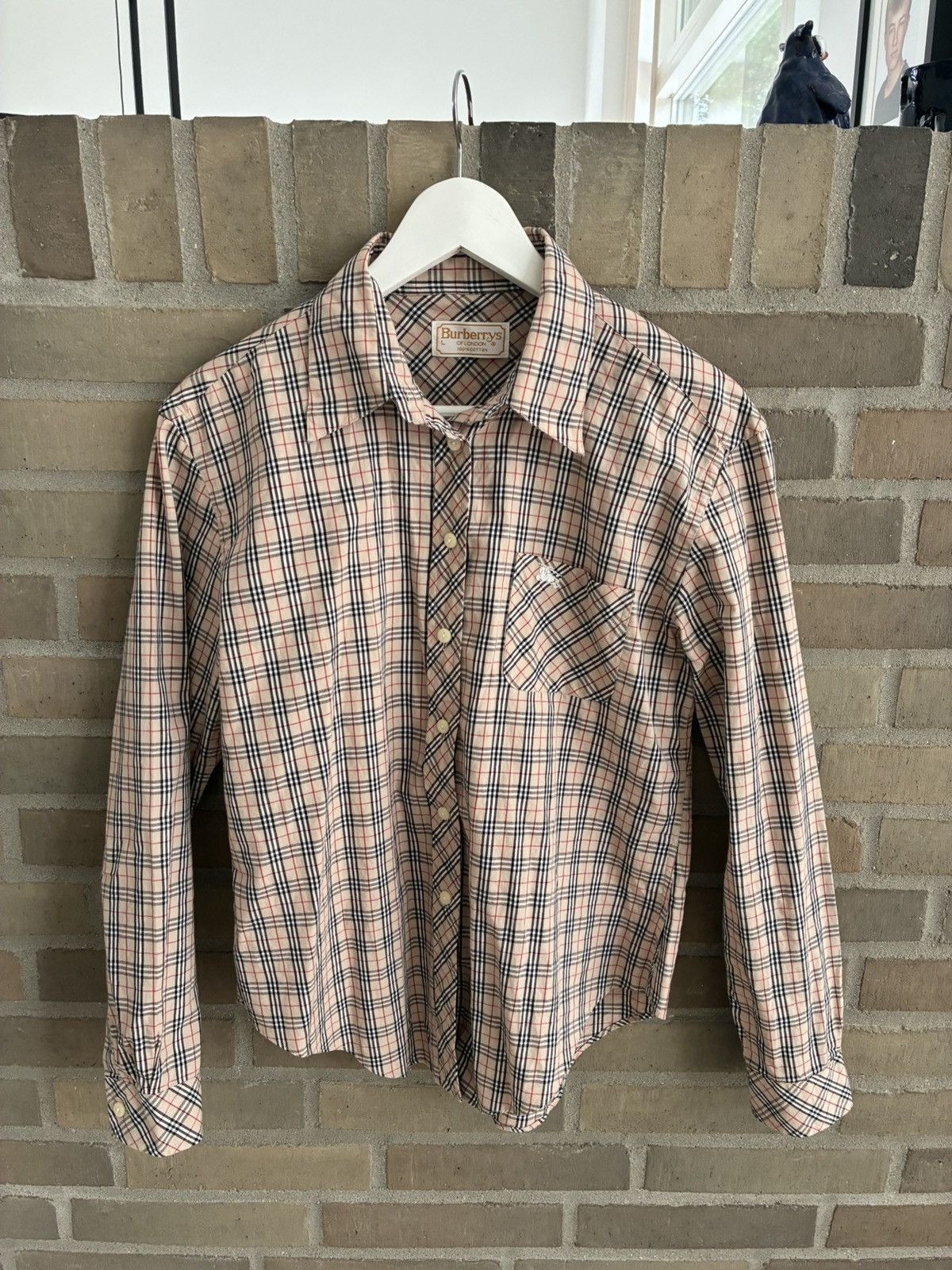 Burberry Vintage Burberry shirt Size US S / EU 44-46 / 1 - 1 Thumbnail
