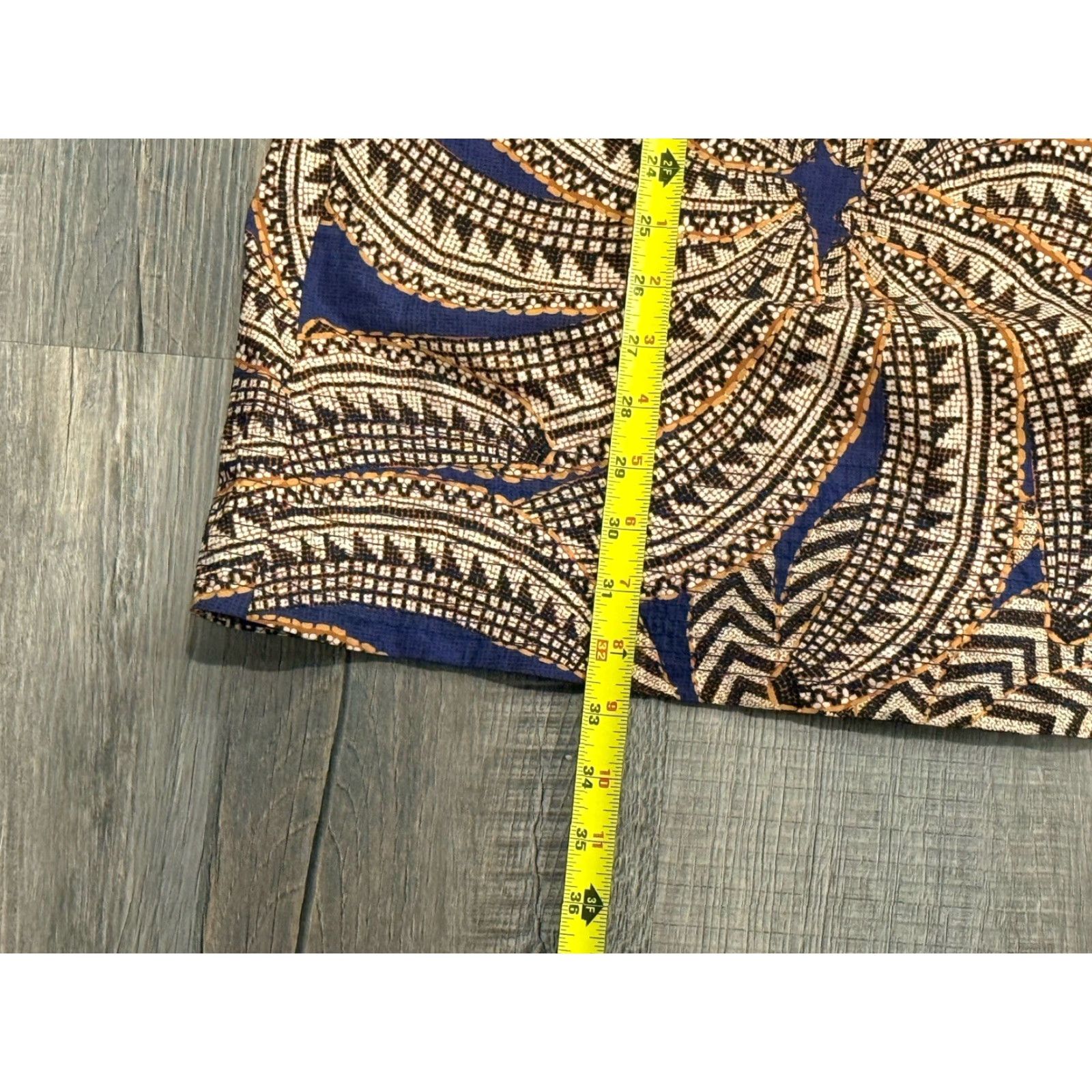 Farm Rio Farm Rio Shirtdress Womens Mini Dress Boho Geometric Multicolor Short Sleeves Lined Cotton Casual Party/Cocktail Wedding Size M Size M / US 6-8 / IT 42-44 - 3 Thumbnail