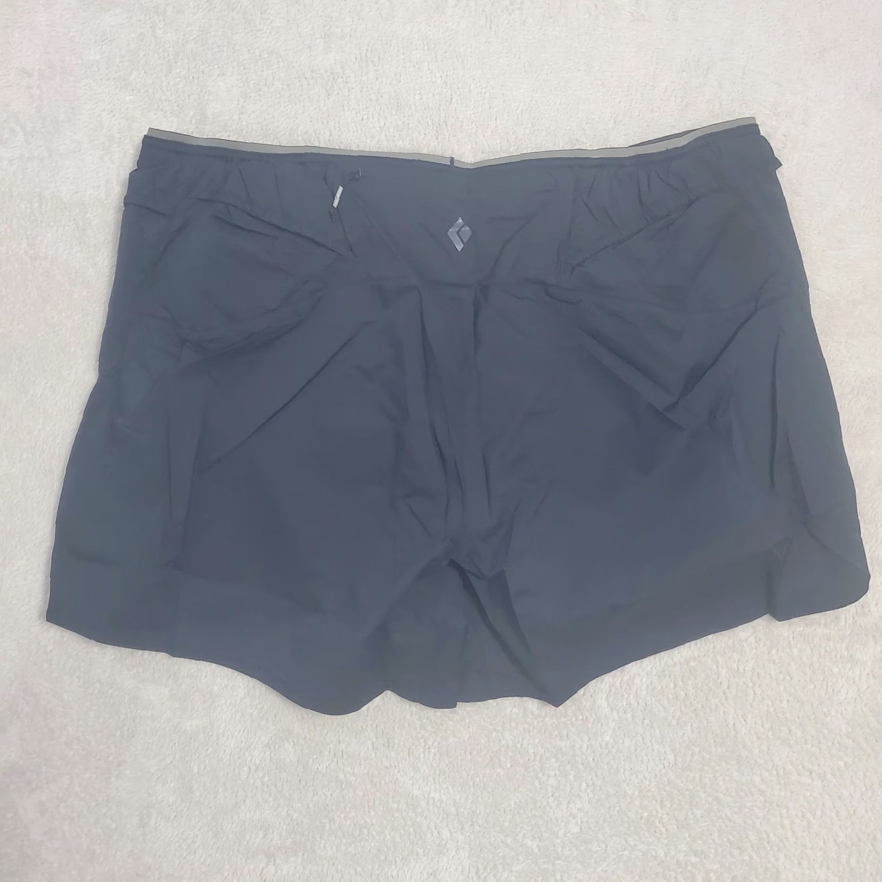 Black Diamond VINTAGE Black Diamond Distance Shorts Men XL Black 5" Nylon Pull On Stretch Running Size US 36 / EU 52 - 2 Thumbnail