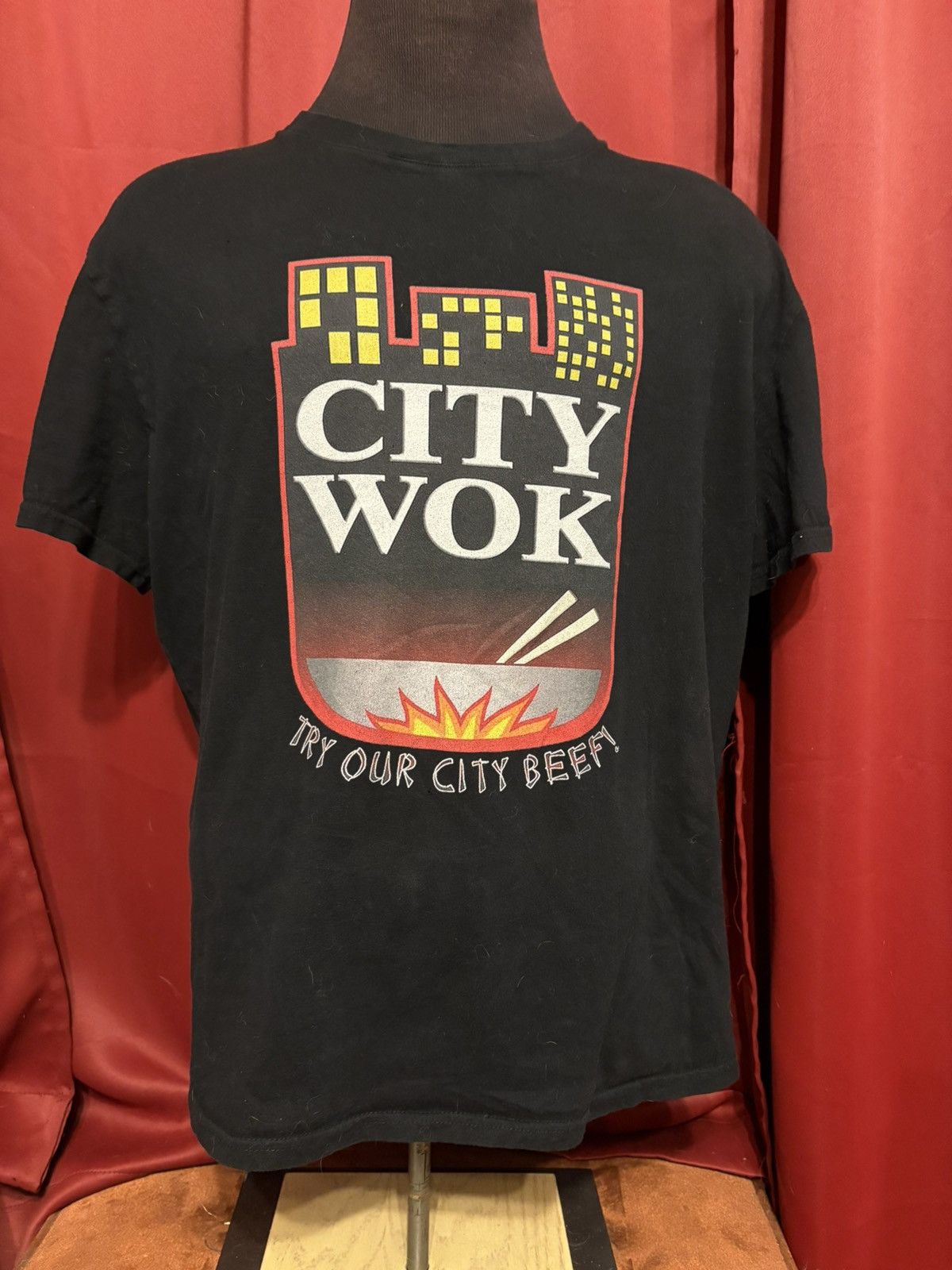Vintage Vintage City Wok Tshirt South Park Funny Tee Cartoon Grail Size US XL / EU 56 / 4 - 1 Thumbnail