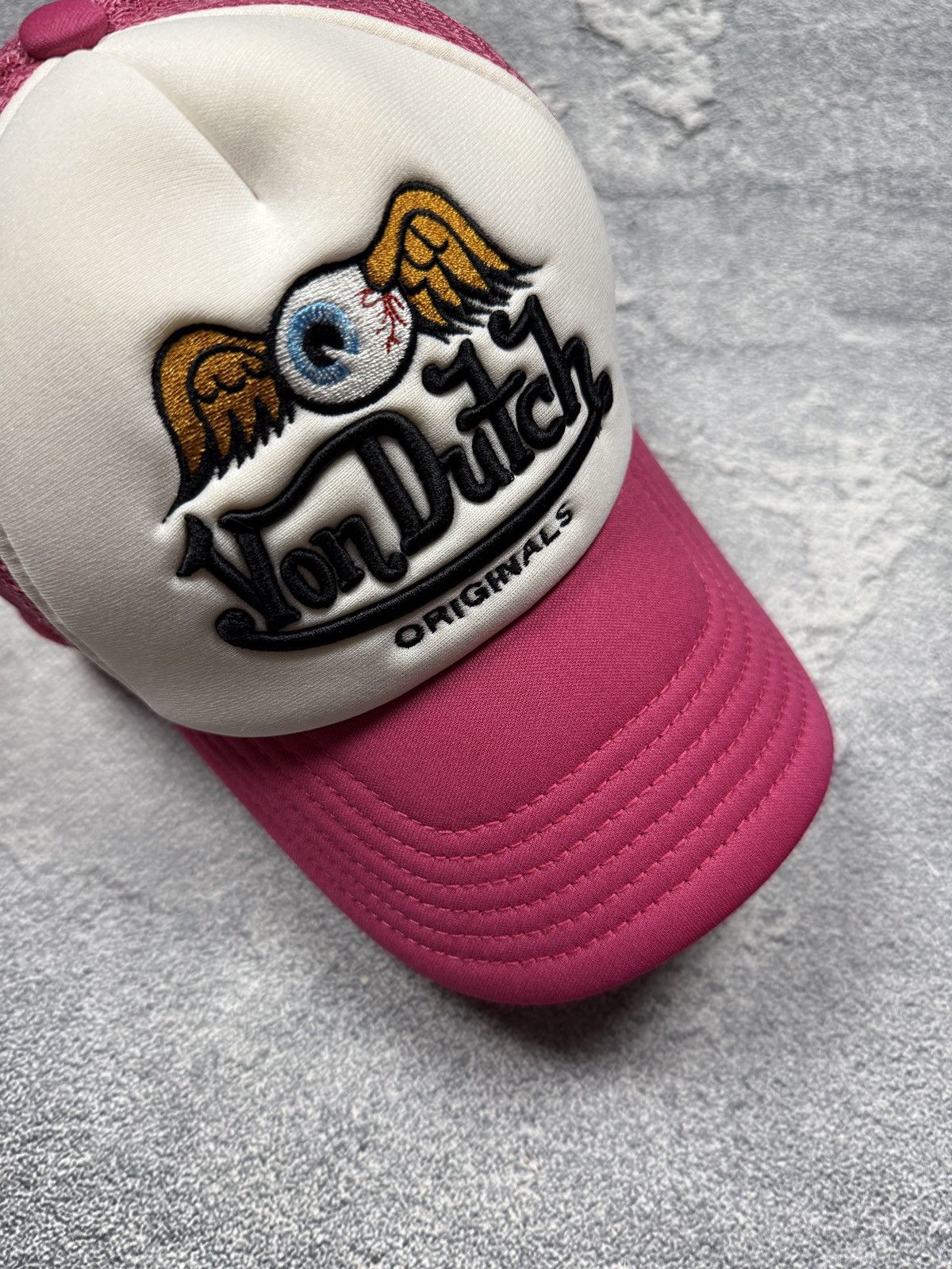 Von Dutch Vintage Y2K style Von Dutch Cap Hat Black Size ONE SIZE - 2 Thumbnail
