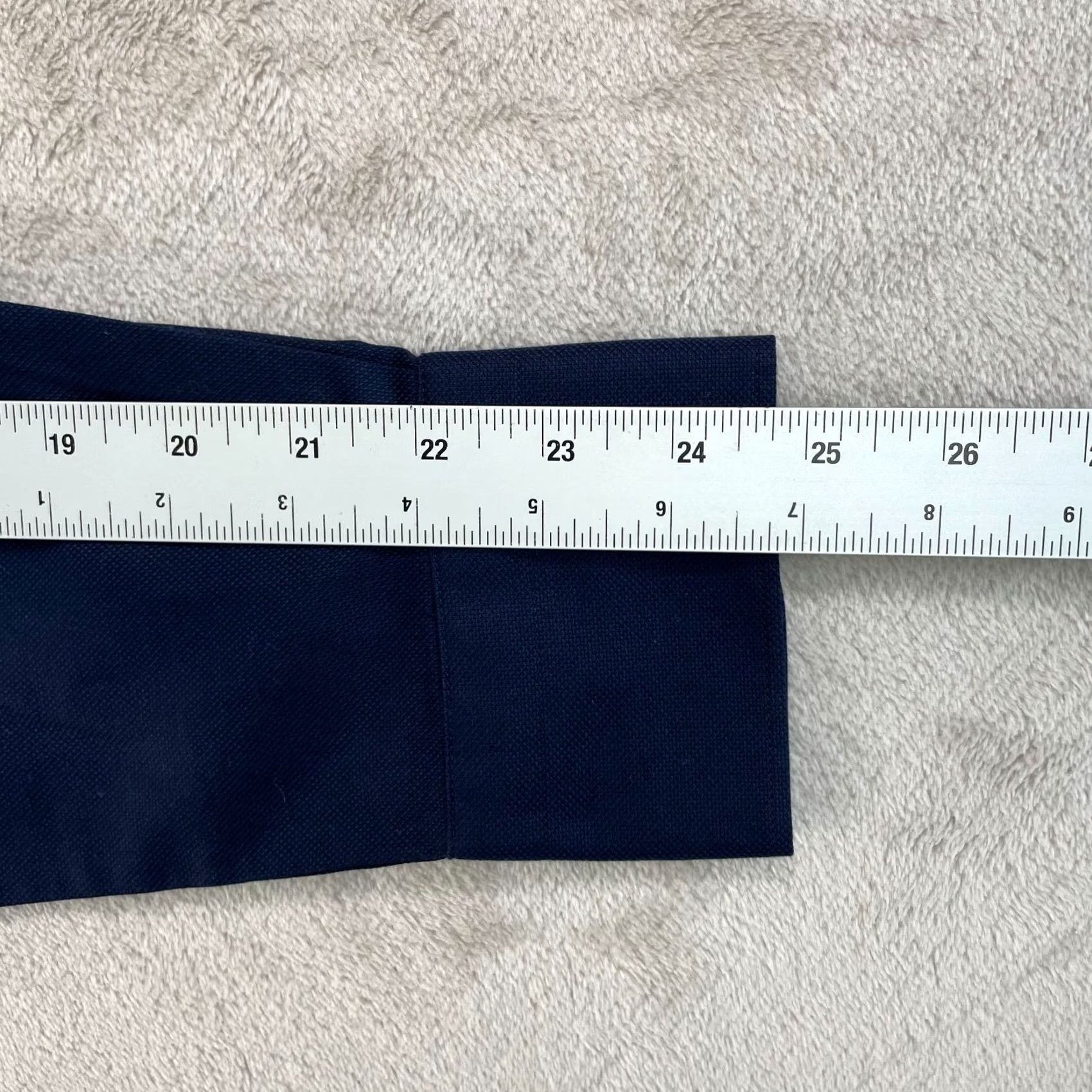 Suitsupply Suitsupply Traveller Dress Shirt Men 37 14.5 Navy Blue Long Sleeve Wrinkle Free Size 40R - 7 Thumbnail