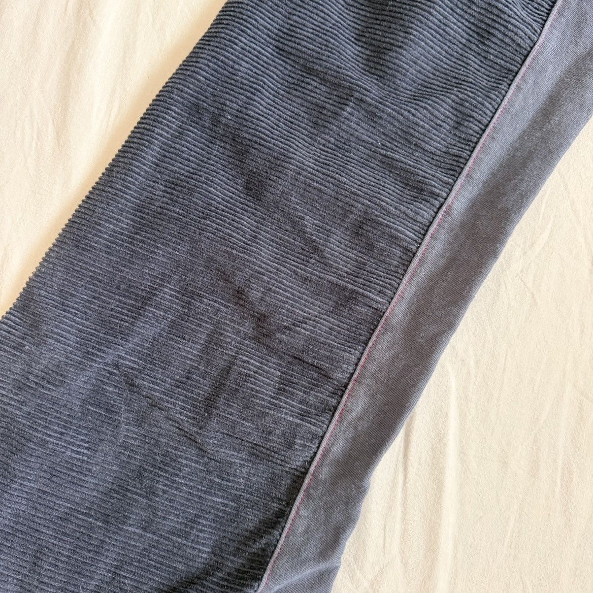 Other Patchwork Corduroy Denim Low Rise Flare Pants Avant Garde Size 25" / US 0 / IT 36 - 13 Thumbnail