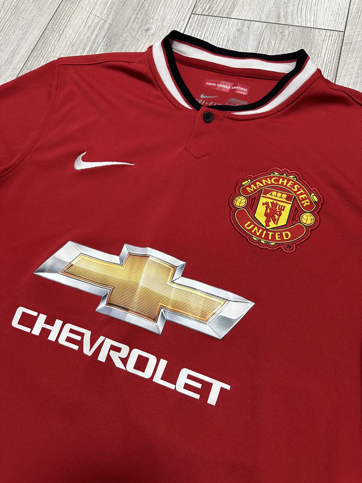 Nike Vintage 2014 Manchester United Home Jersey Shirt Zaha #29 Size US M / EU 48-50 / 2 - 3 Thumbnail