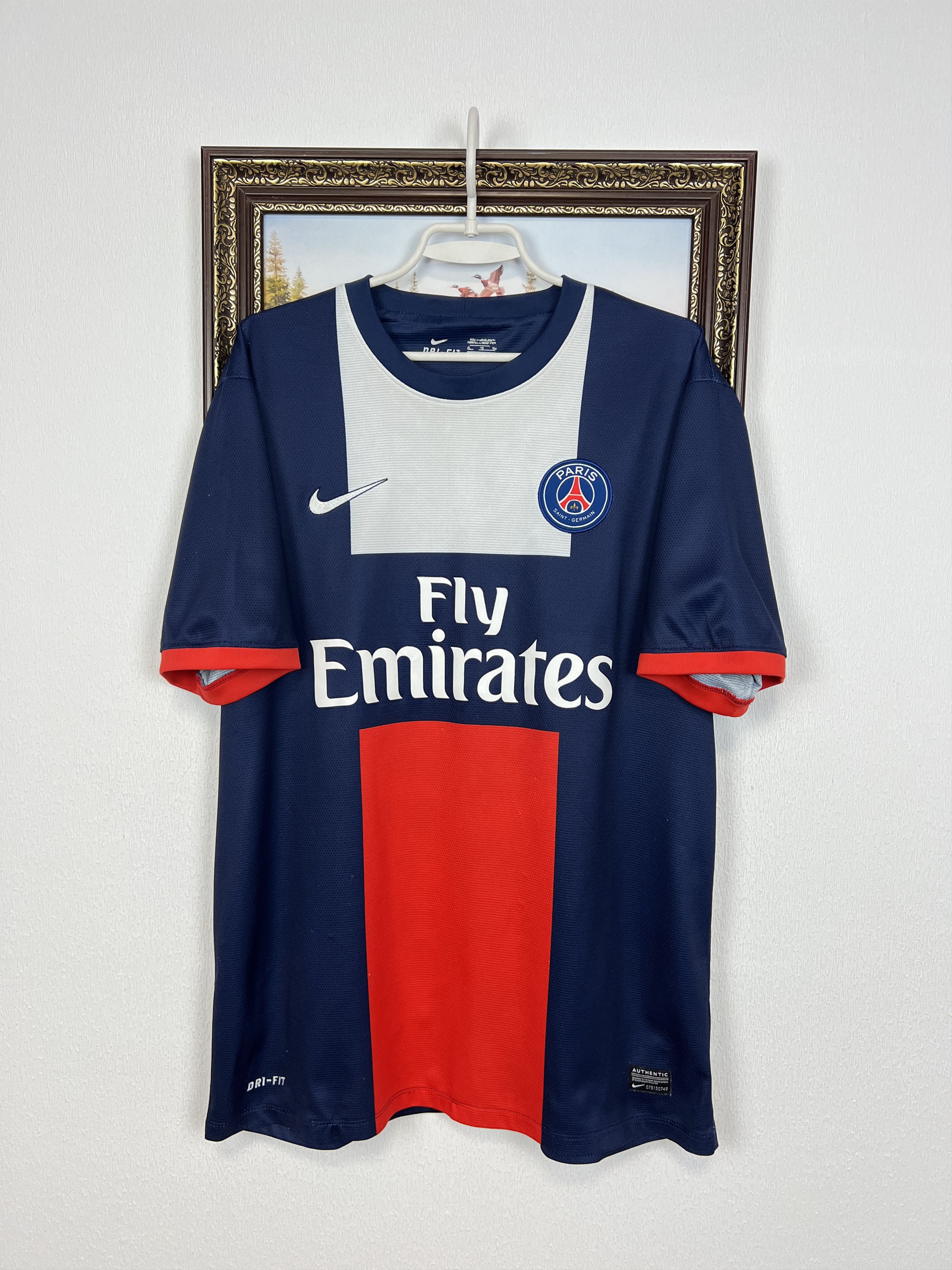 Nike Paris Saint-Germain Home football shirt 2013 Soccer Nike Size US XL / EU 56 / 4 - 1 Thumbnail