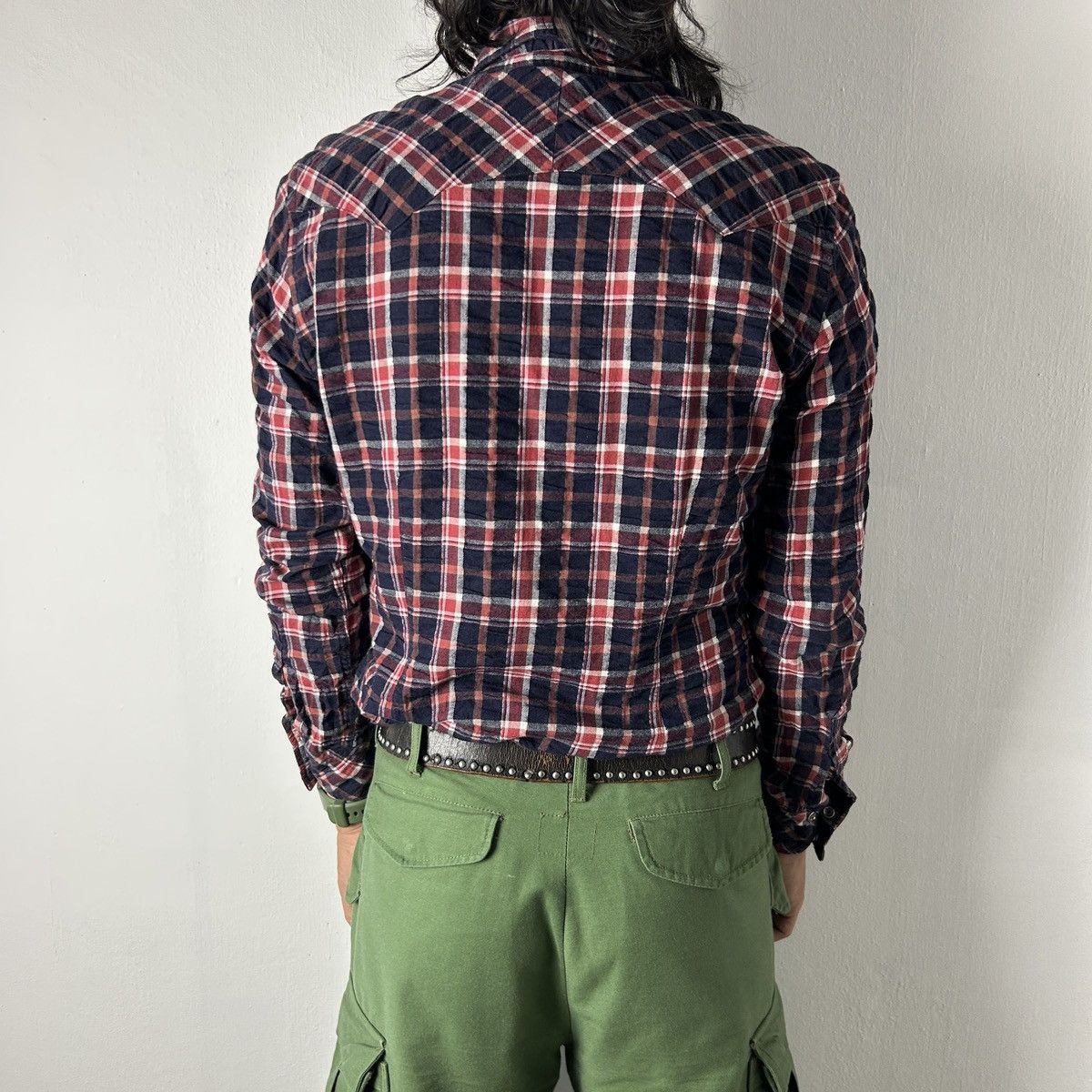 Hysteric Glamour × Japanese Brand × Vintage 291295=Homme Western Pearl Flannel Size US M / EU 48-50 / 2 - 4 Thumbnail