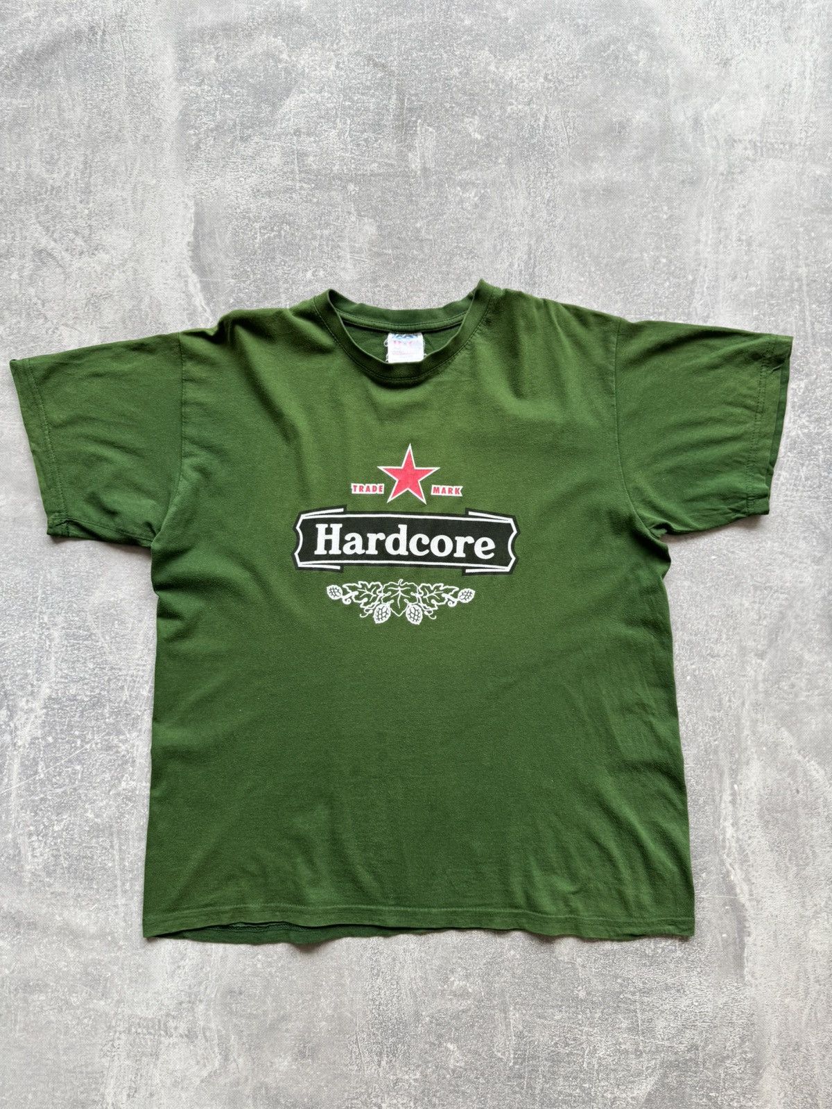 Band Tees × Heineken × Vintage 90s Hardcore Heineken Distressed Rare Tshirt Size US M / EU 48-50 / 2 - 2 Thumbnail