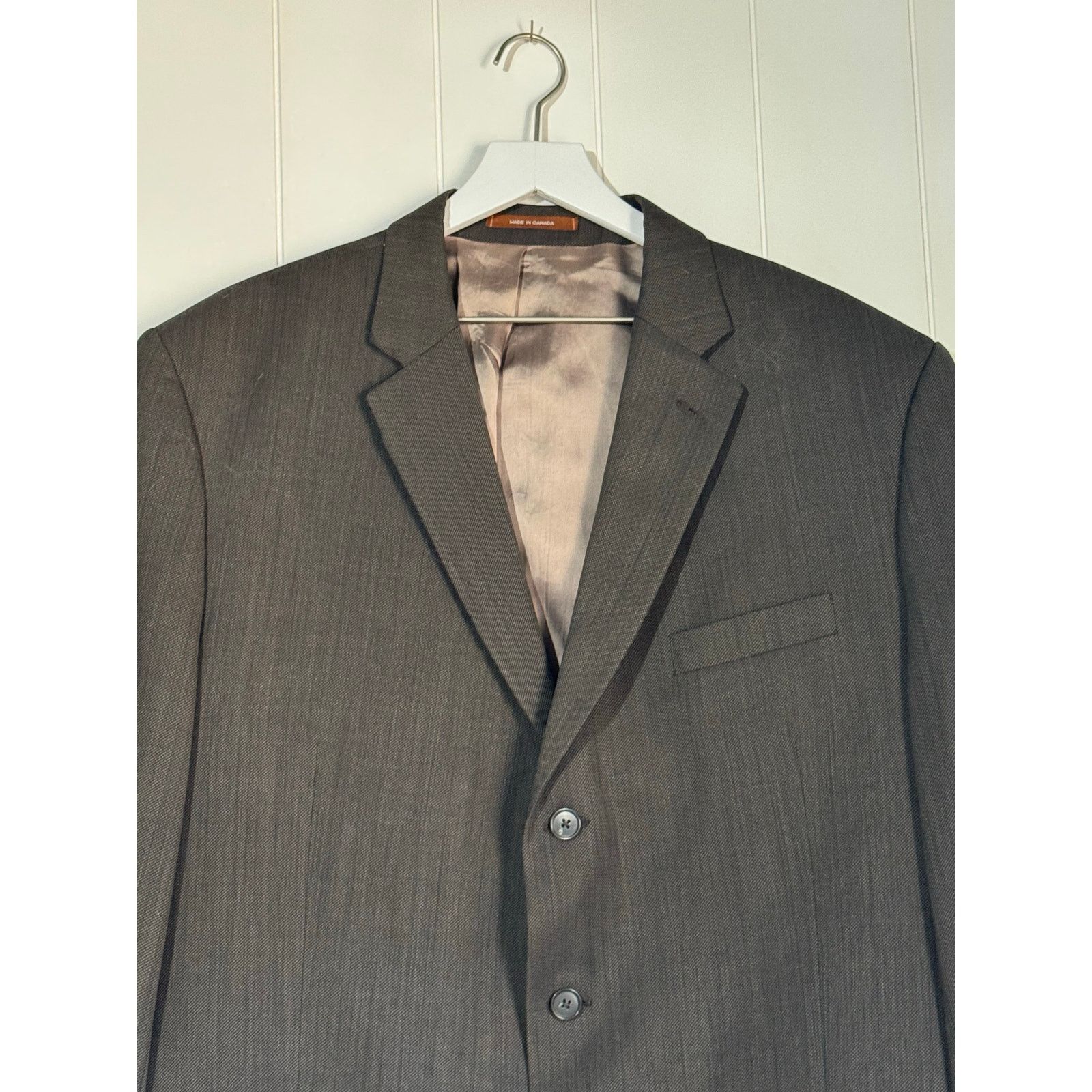 Michael Kors Michael Kors Suit Jacket Wool Brown LIned Size 48L Size US M / EU 48-50 / 2 - 3 Thumbnail