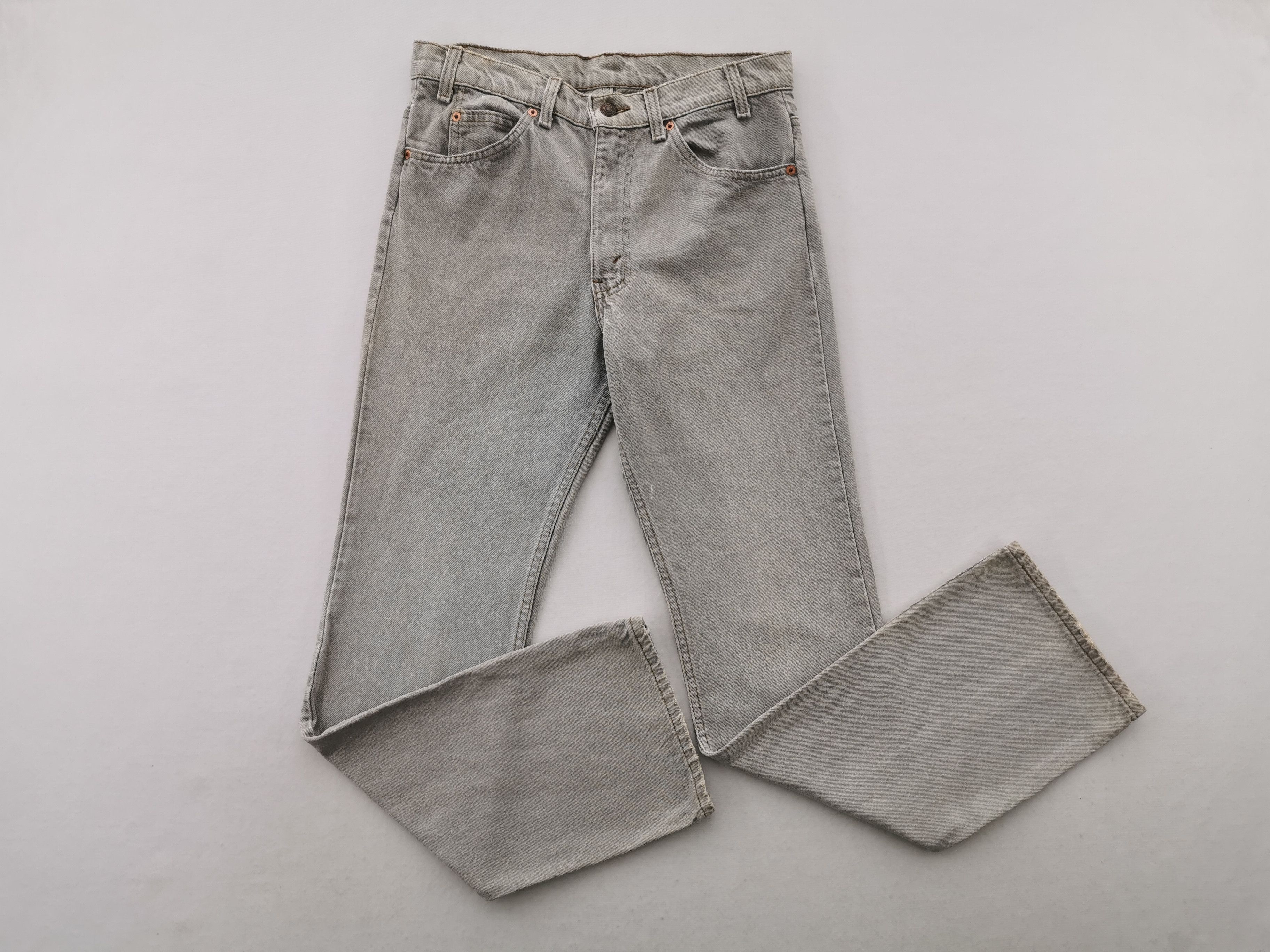 Levi's Distressed Vintage 90's Levis 517 Orange Tab Made In USA Size US 33 - 4 Thumbnail