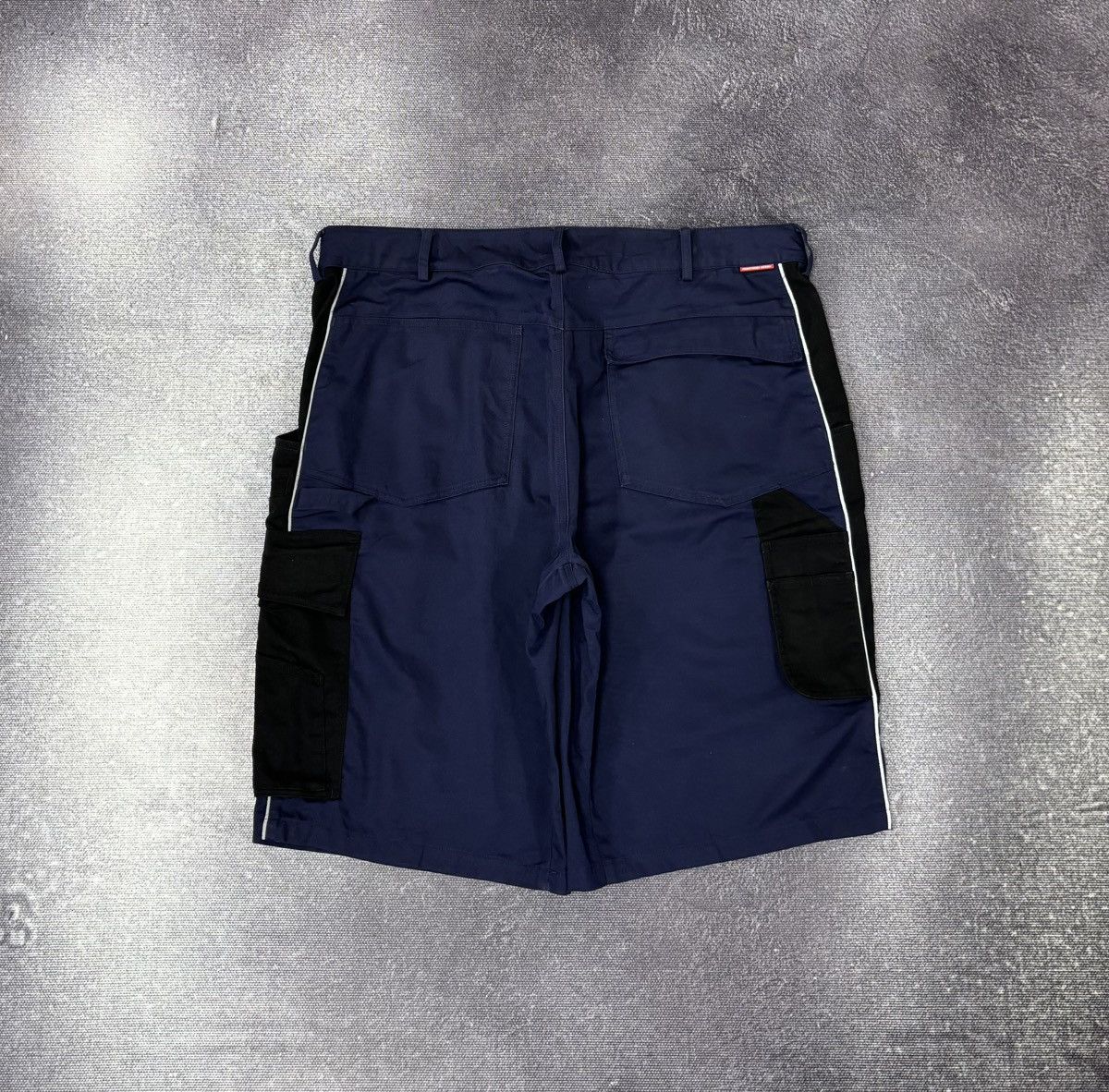 Other Engelbert Strauss Men’s Navy Black Workwear Cargo Shorts Size US 44 / EU 60 - 2 Thumbnail