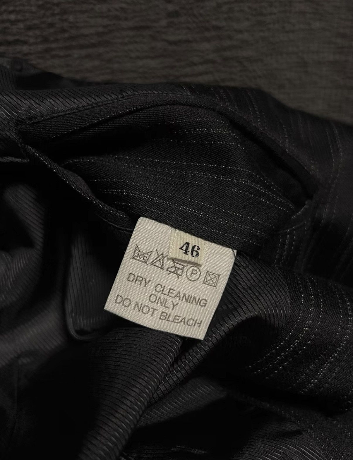 The Viridi-anne The Viridi-Anne Striped Distressed Frayed Blazer Size 38L - 5 Thumbnail