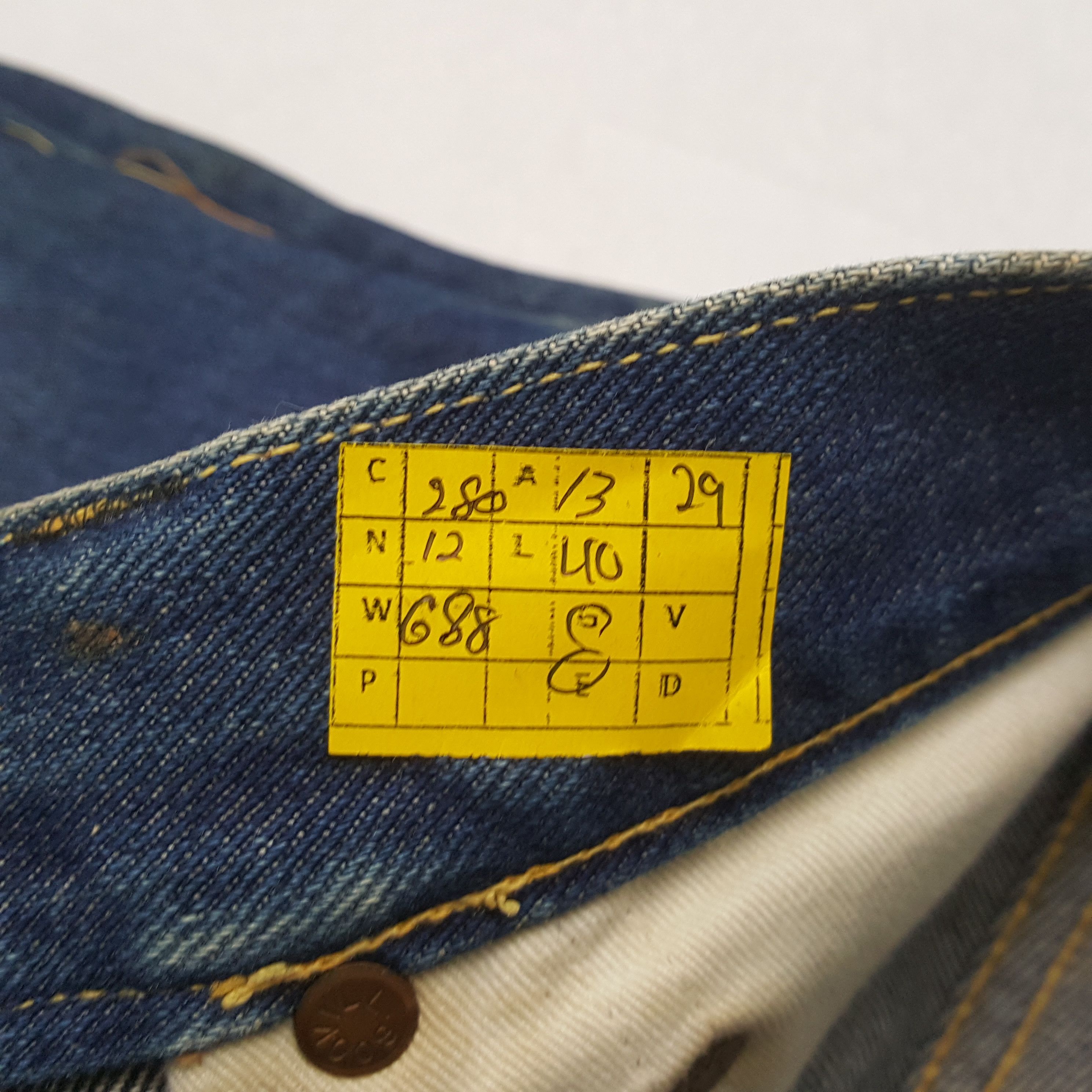 Evisu × Japanese Brand × Vintage Vintage EVIS Japanese Brand Daicock Custom Style Jeans Size US 26 / EU 42 - 13 Thumbnail