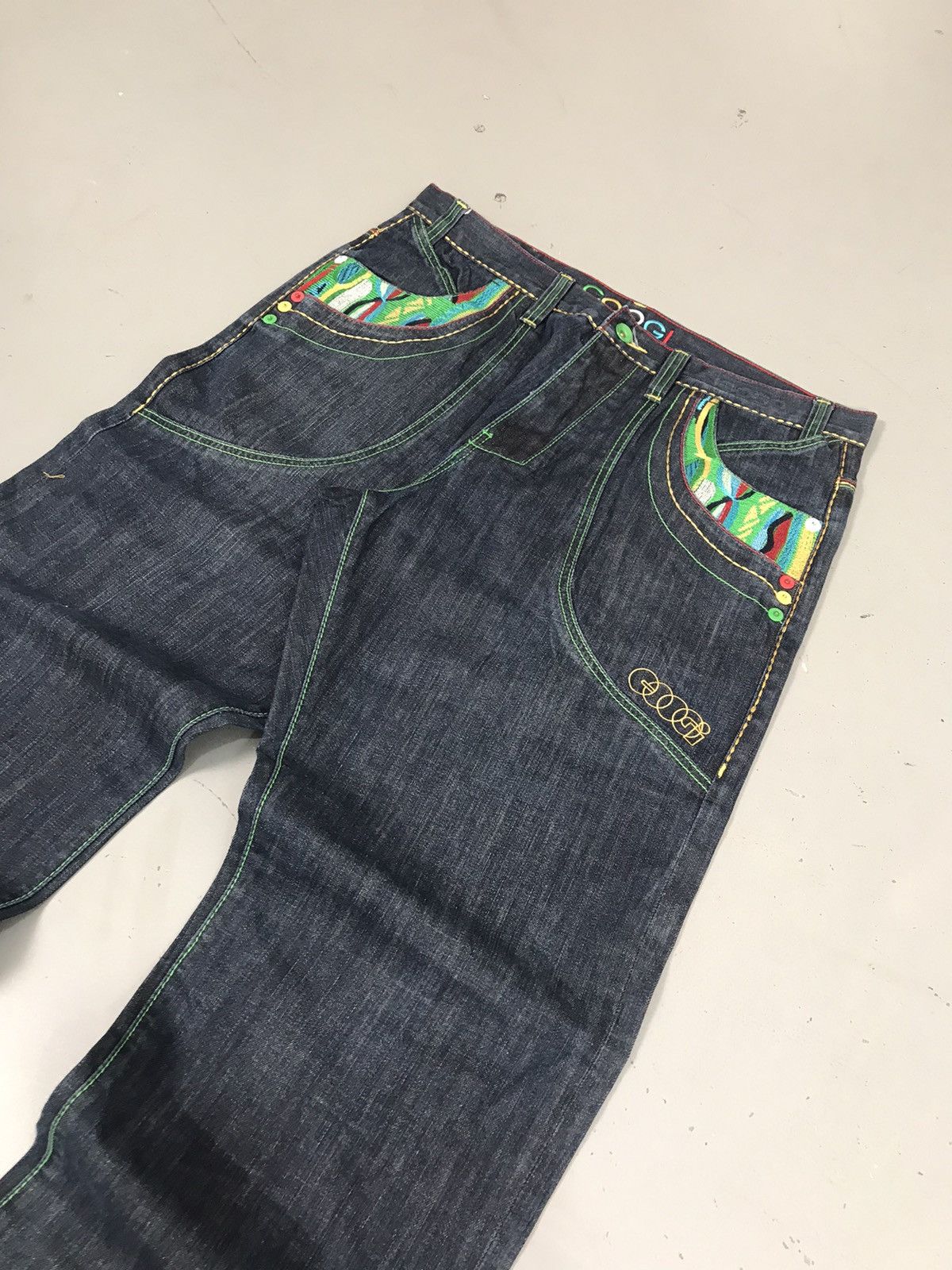 Coogi × Vintage Crazy Coogi Embroidered Denim Size US 40 / EU 56 - 6 Thumbnail
