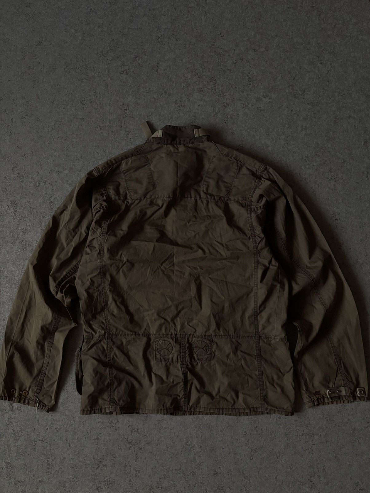 Designer × Japanese Brand × Paul Smith Red Ear RED EAR PAUL SMITH SUN FADED DISTRESSED JACKET Size US M / EU 48-50 / 2 - 2 Thumbnail