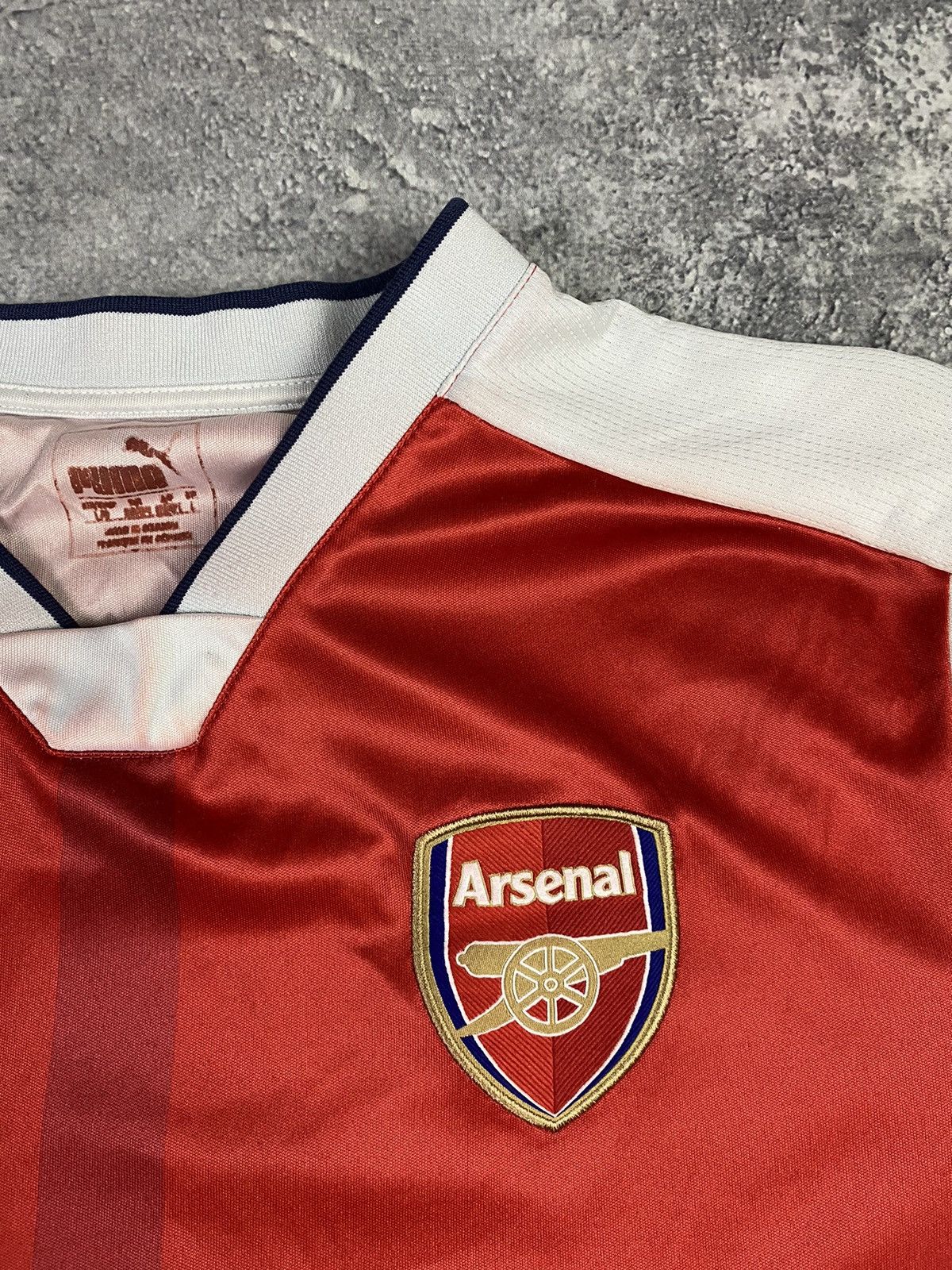 Puma × Vintage Puma Arsenal Fly Emirates Soccer Jersey Size US L / EU 52-54 / 3 - 8 Thumbnail