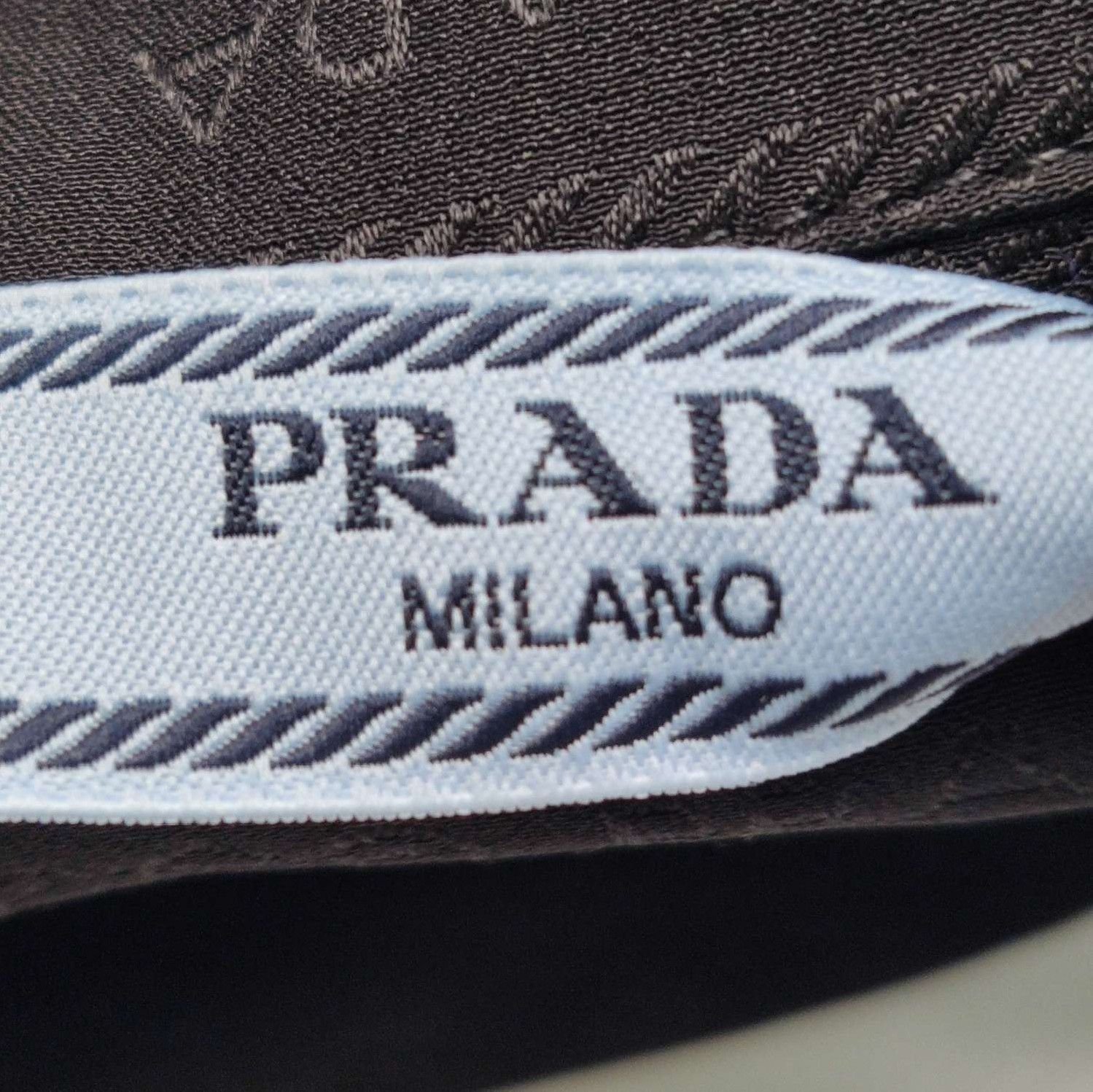 Prada Prada Black Silk Letter Print Long Sleeve Set . Size S / US 4 / IT 40 - 4 Thumbnail