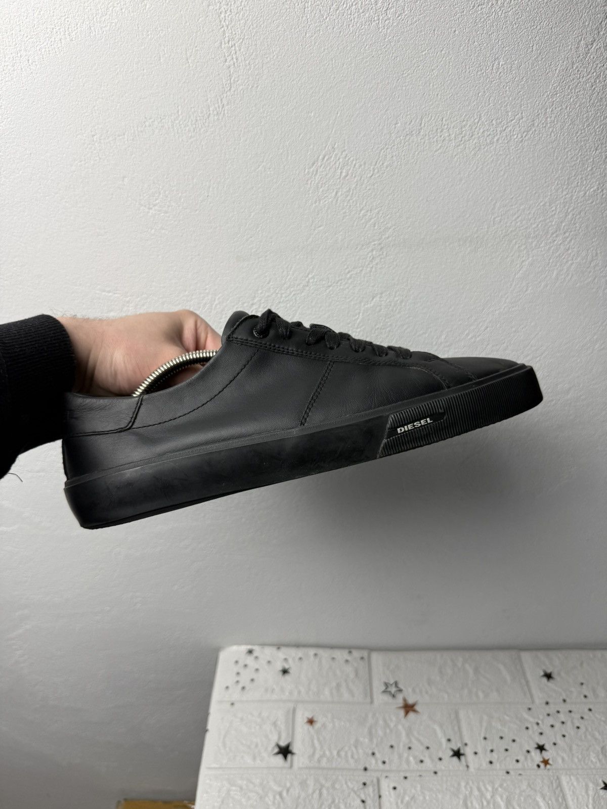 Diesel Diesel S-Mydori LC Black US10 UK9 EUR43 Shoes Casual Leather Size US 10 / EU 43 - 1 Thumbnail